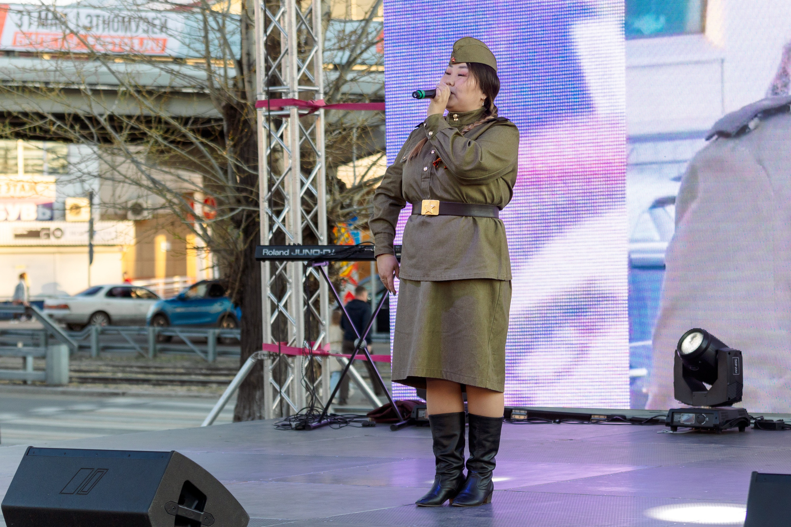 Концерт приуроченный к празднованию 80 лет победл. Свадебный и семейный фотограф в Улан-Удэ