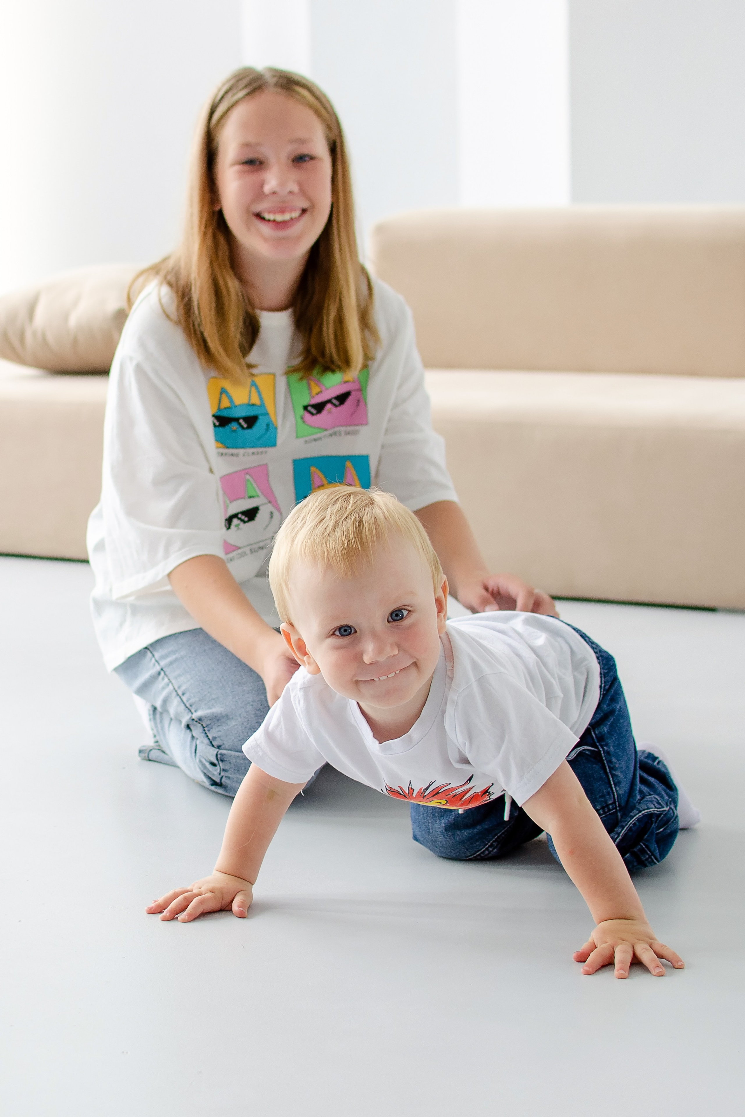 Детская фотосессия в студии. Детский и семейный фотограф в Кирове Аня Шутова