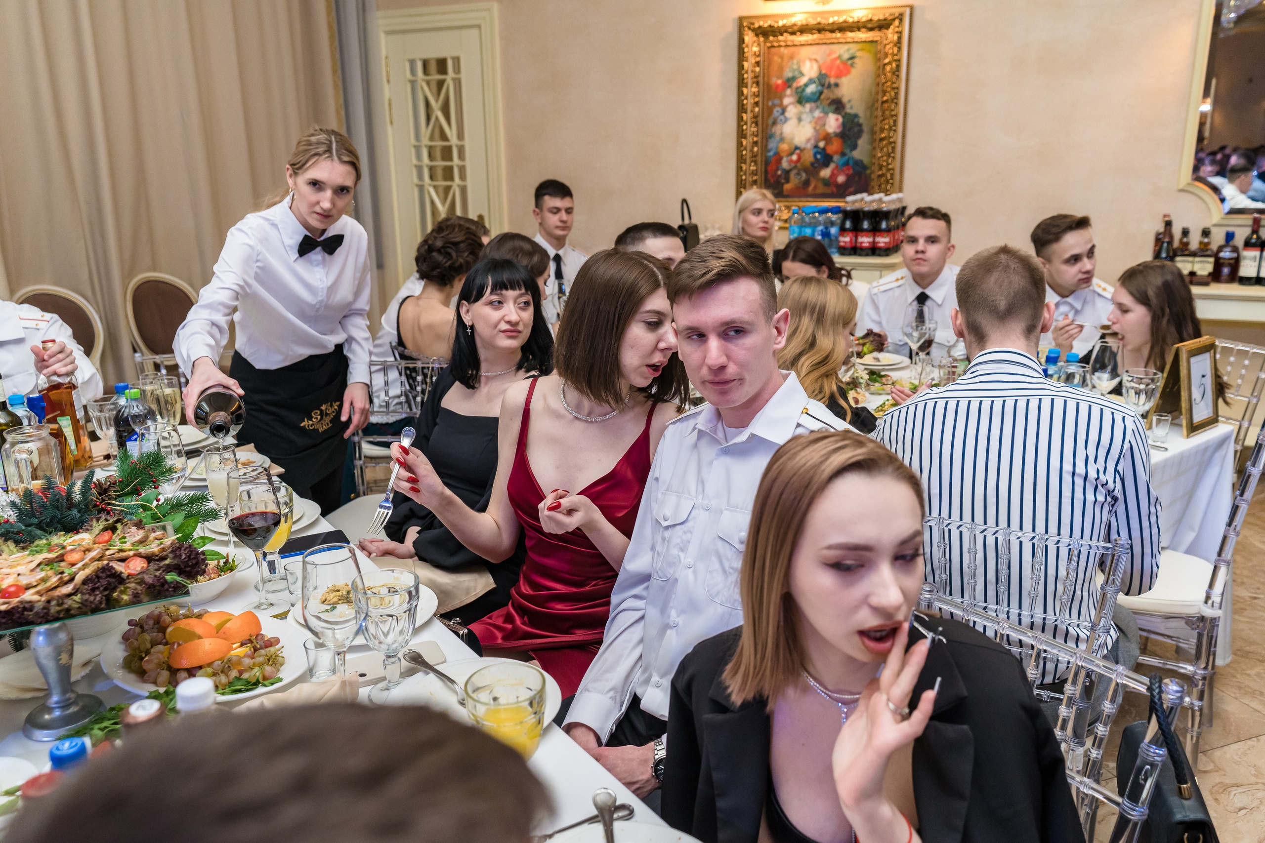 Фотосъемка выпуска военной академии и вручение дипломов