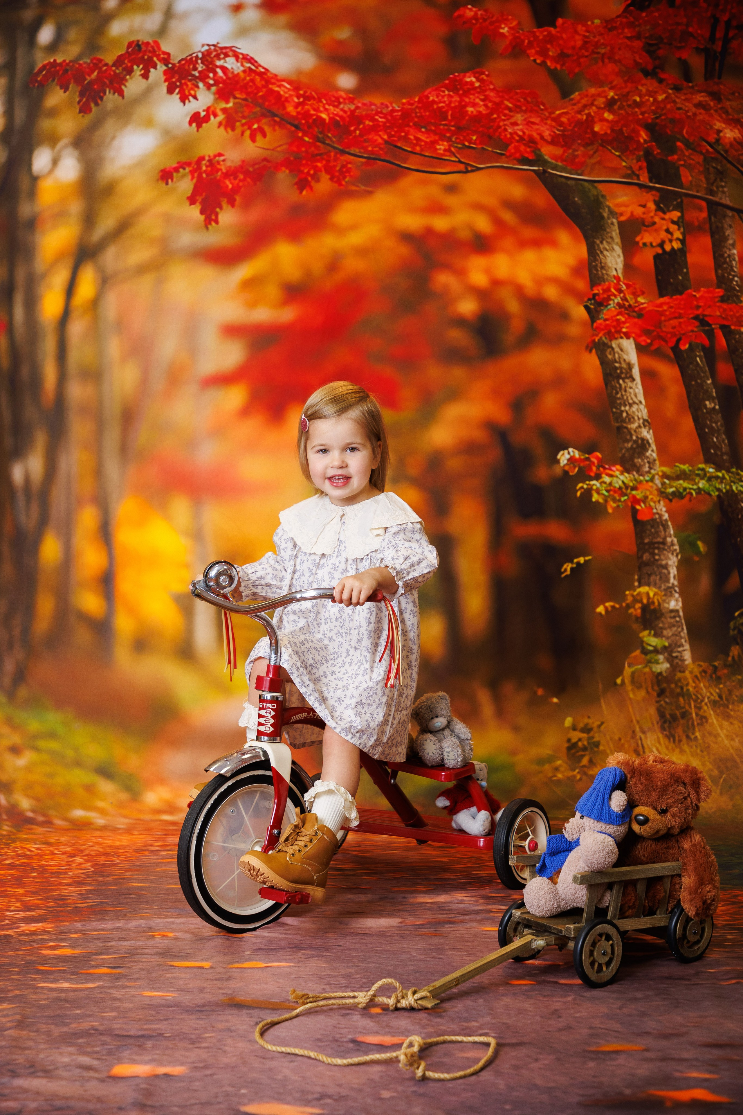 Велосипед. Детская фотостудия Москва