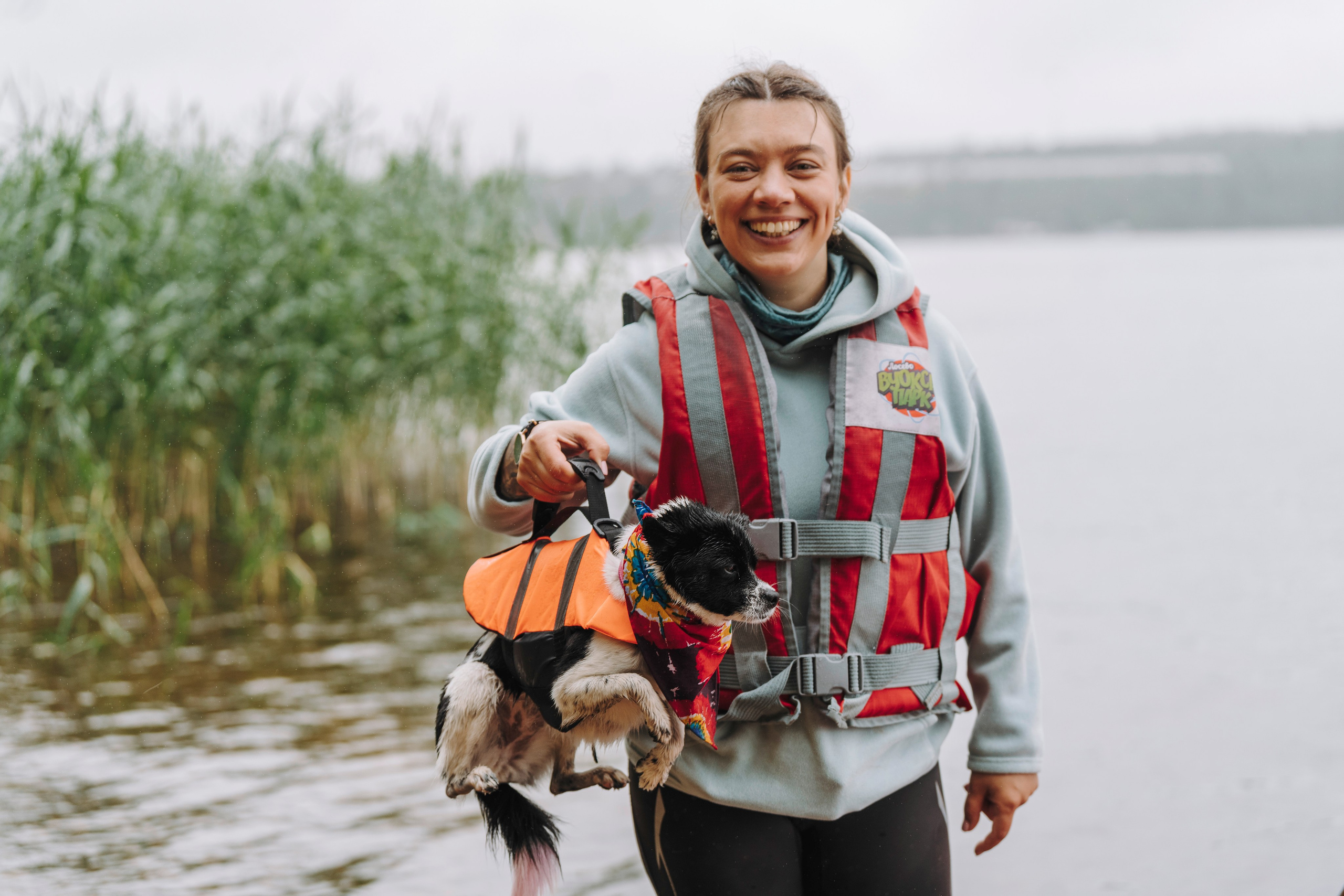 Катание на сапах с собаками. Фотограф анималист в Спб недорого Олеся Майорова