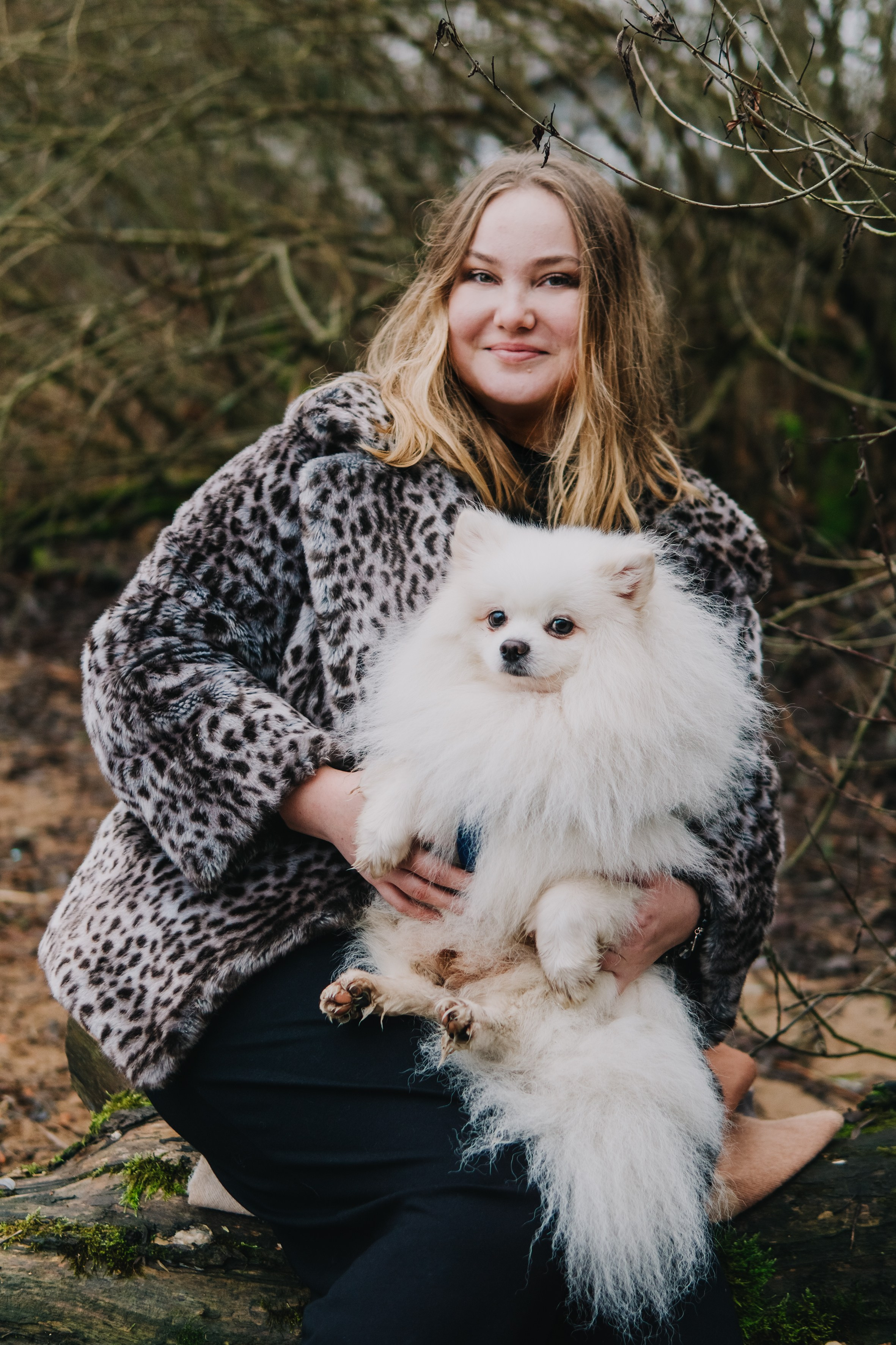 Life with dog. Saamill