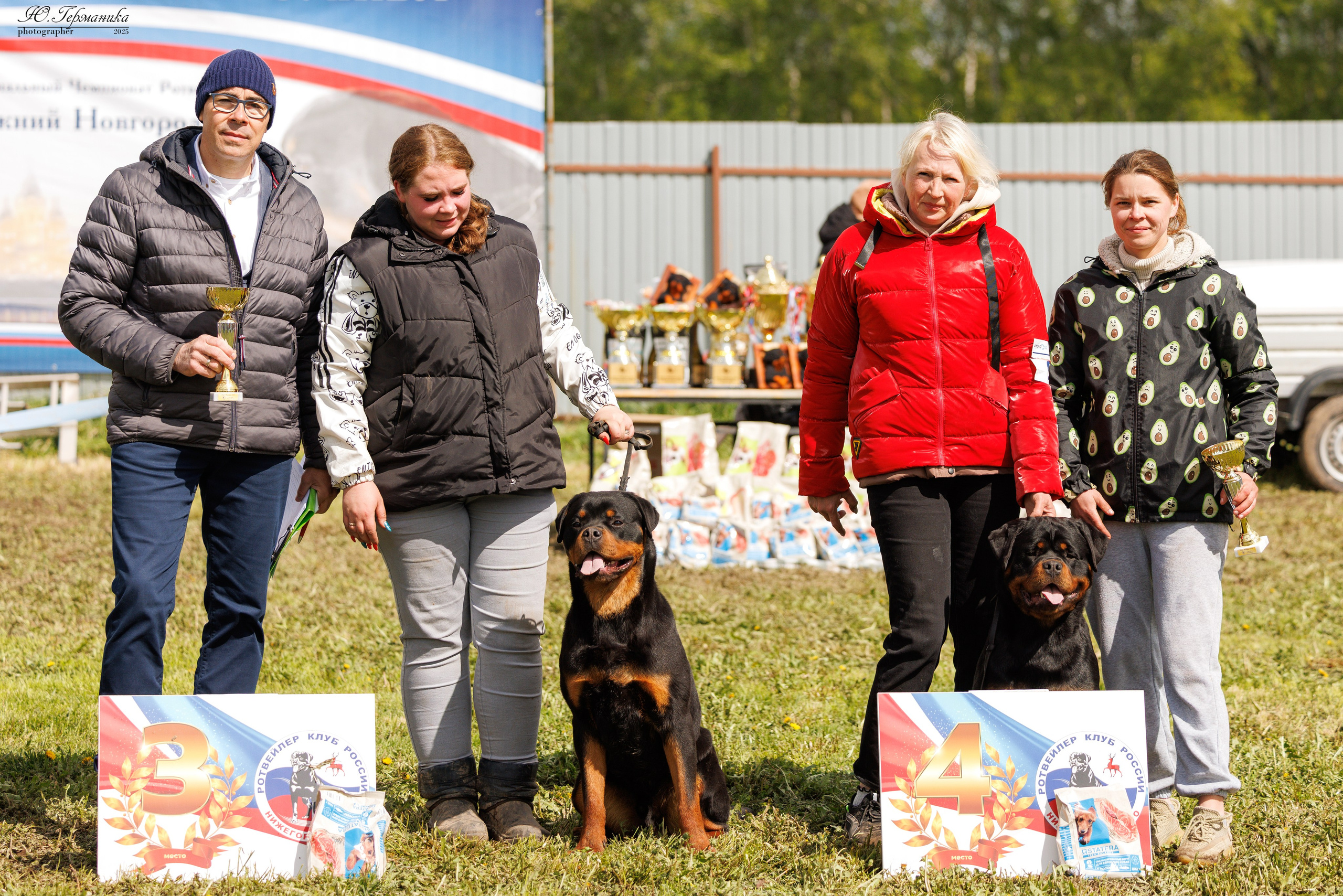 Нижний Новгород 2хмоно ротвейлеров 10-11.05.2025. Фотограф-анималист Юлия Германика