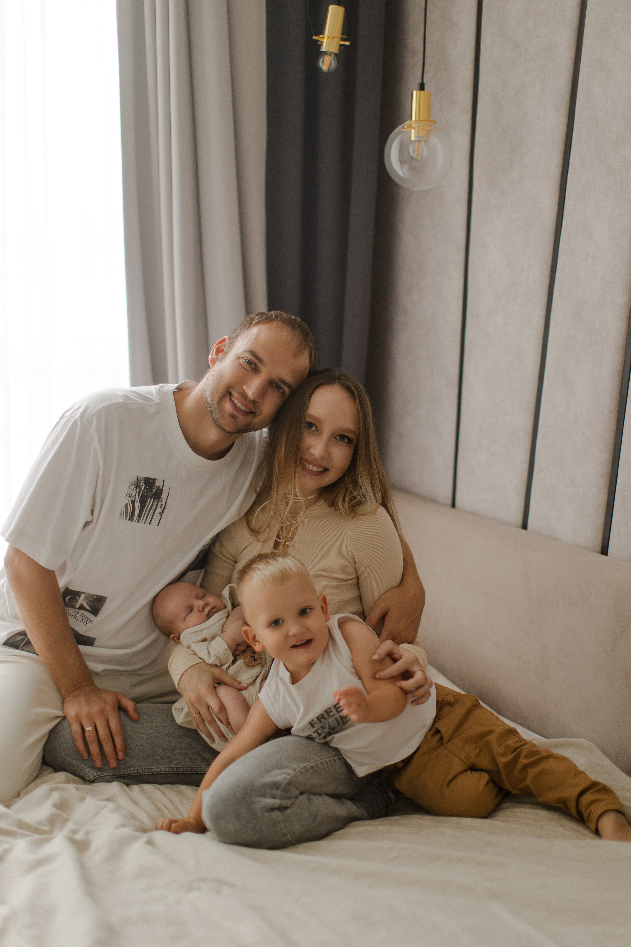 Володя Диана и дети. Семейный и детский фотограф в Москве Кузьмина Мария