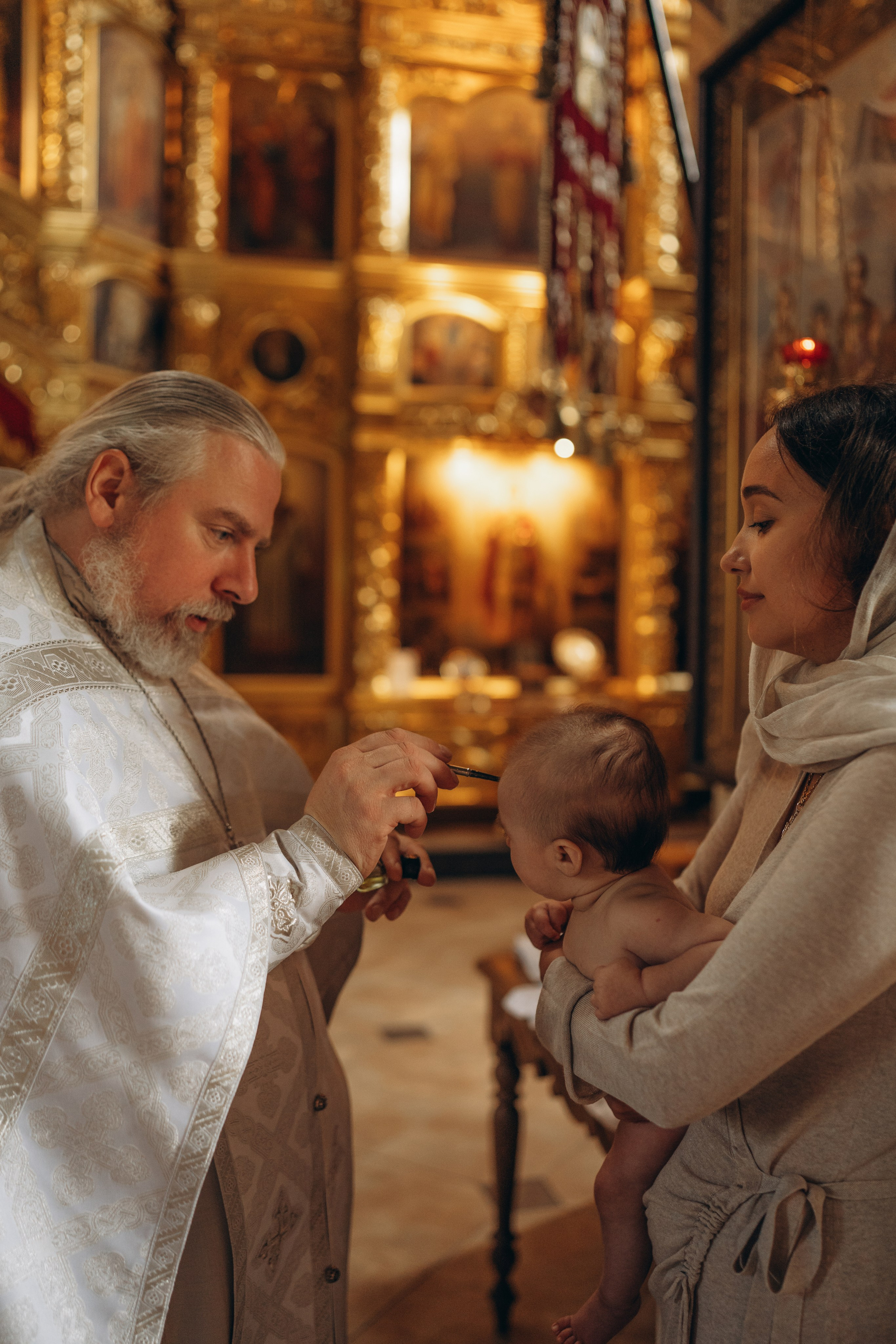Фотосессия крещения. Семейный фотограф в Москве Галина Гончар