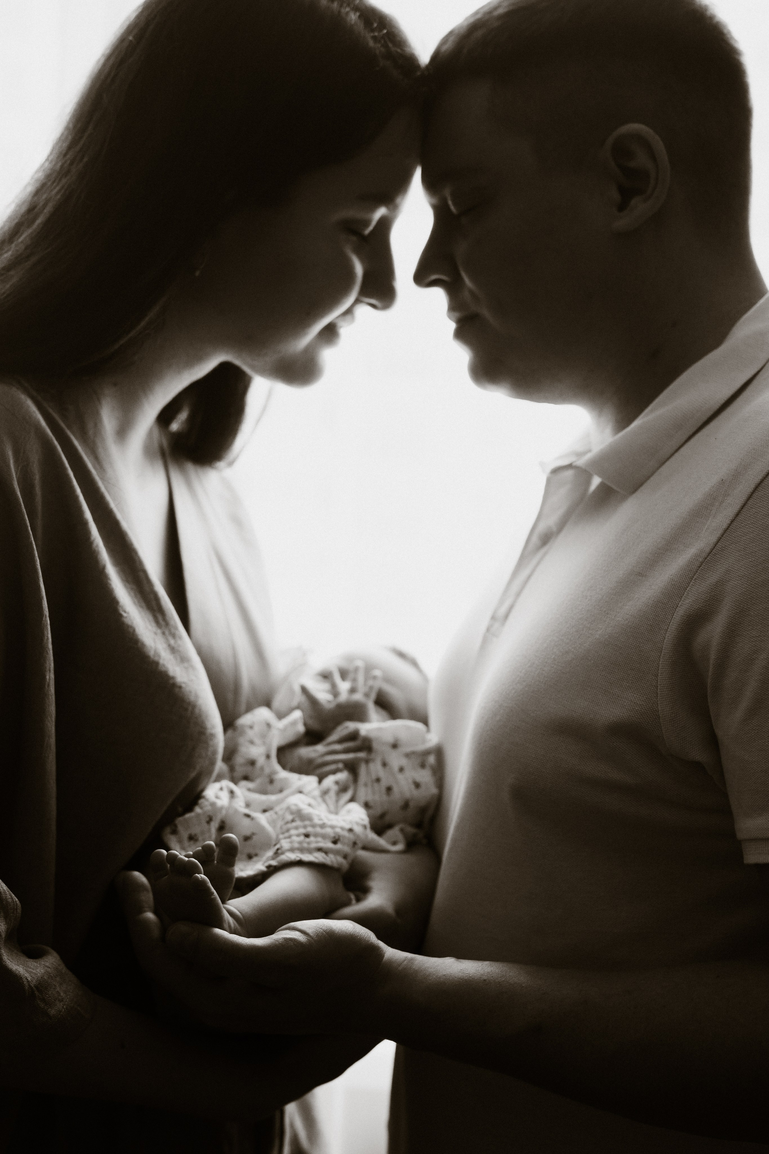 Эмилии 10 дней. Семейный, ньюборн фотограф, фотограф на роды в Москве, Виктория Тюльдюкова