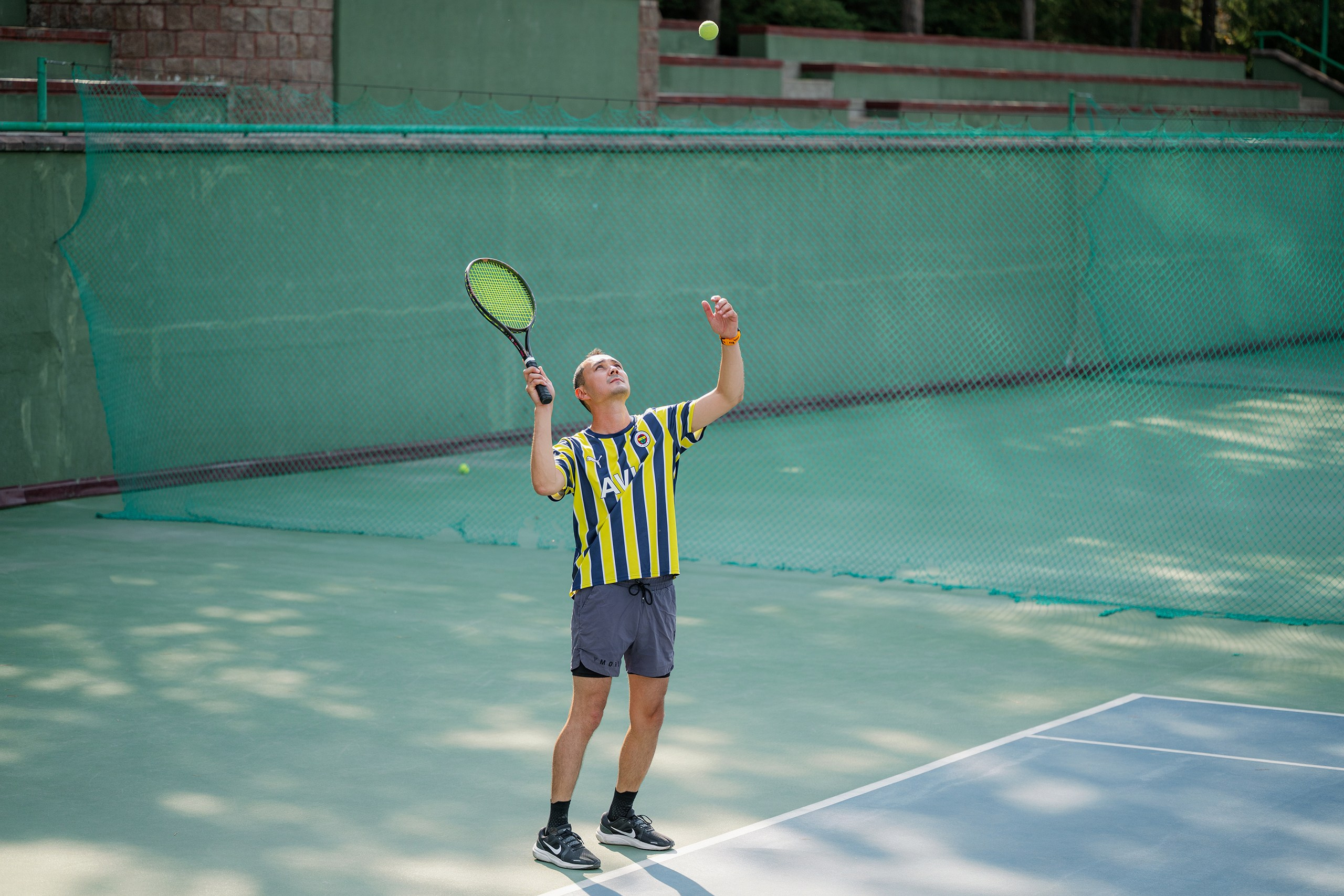 Конференция/Игра в тенис — BakoTech&Cloudfire. Фотограф в Алматы — Алексей Коньков | Репортаж, свадьбы, портреты
