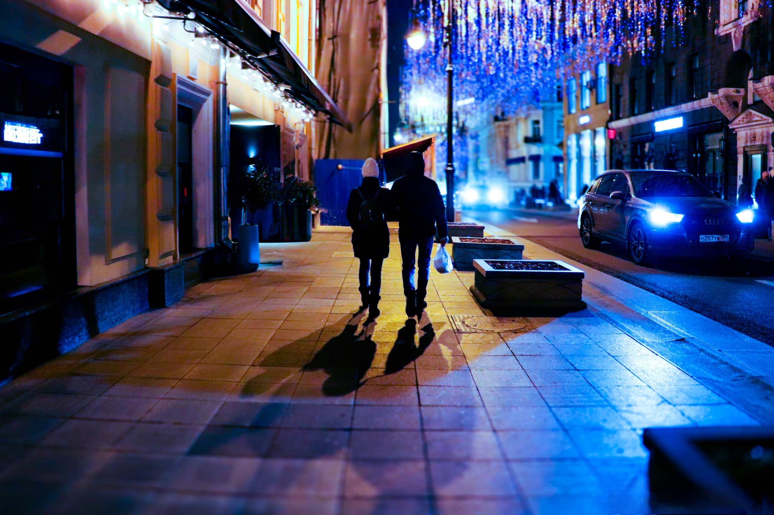 Ночная Москва. Фотограф репортажей и стритфотосессий в Москве Людмила Смирнова