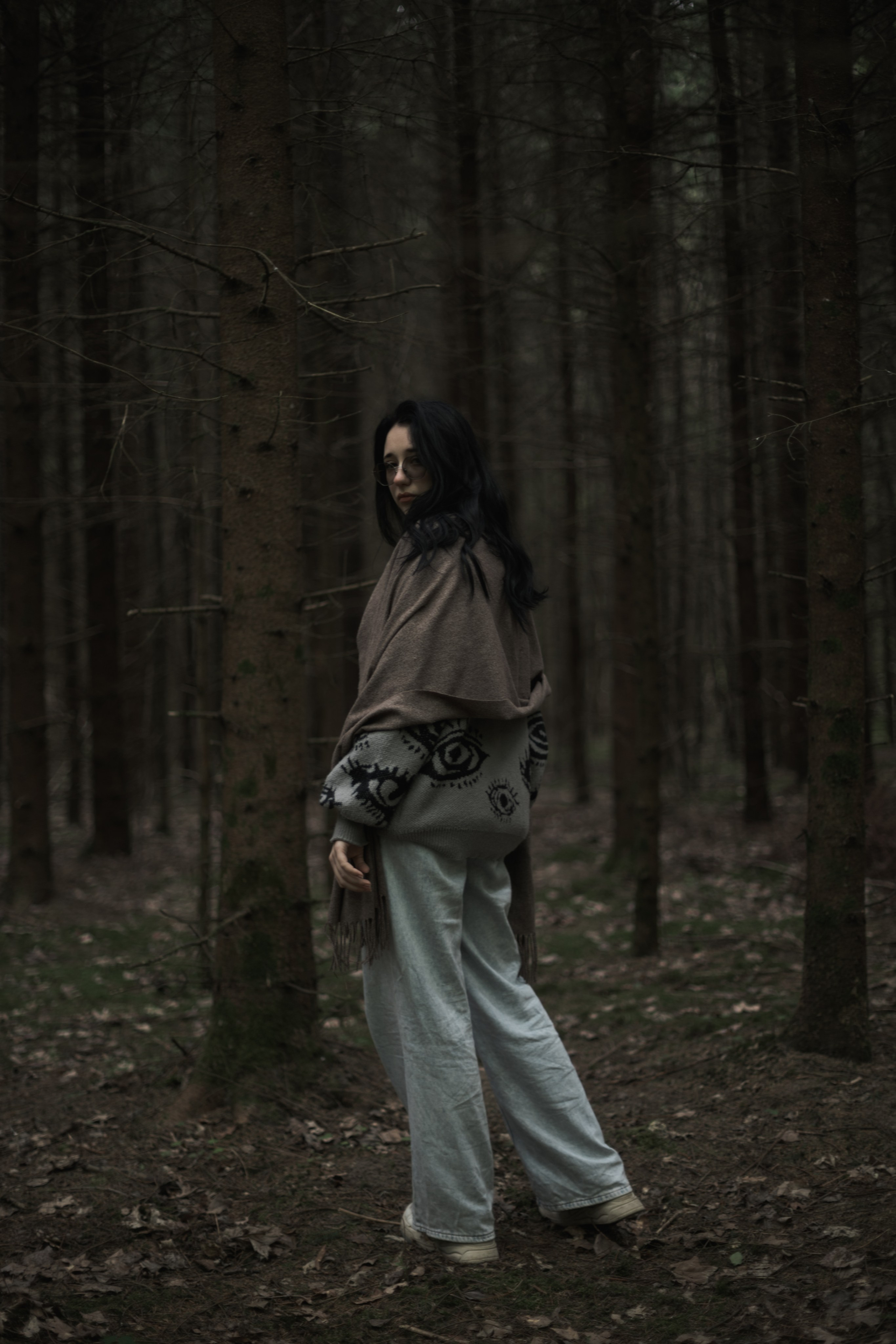 Полина Л — (Лесной массив). — Digital Noise —