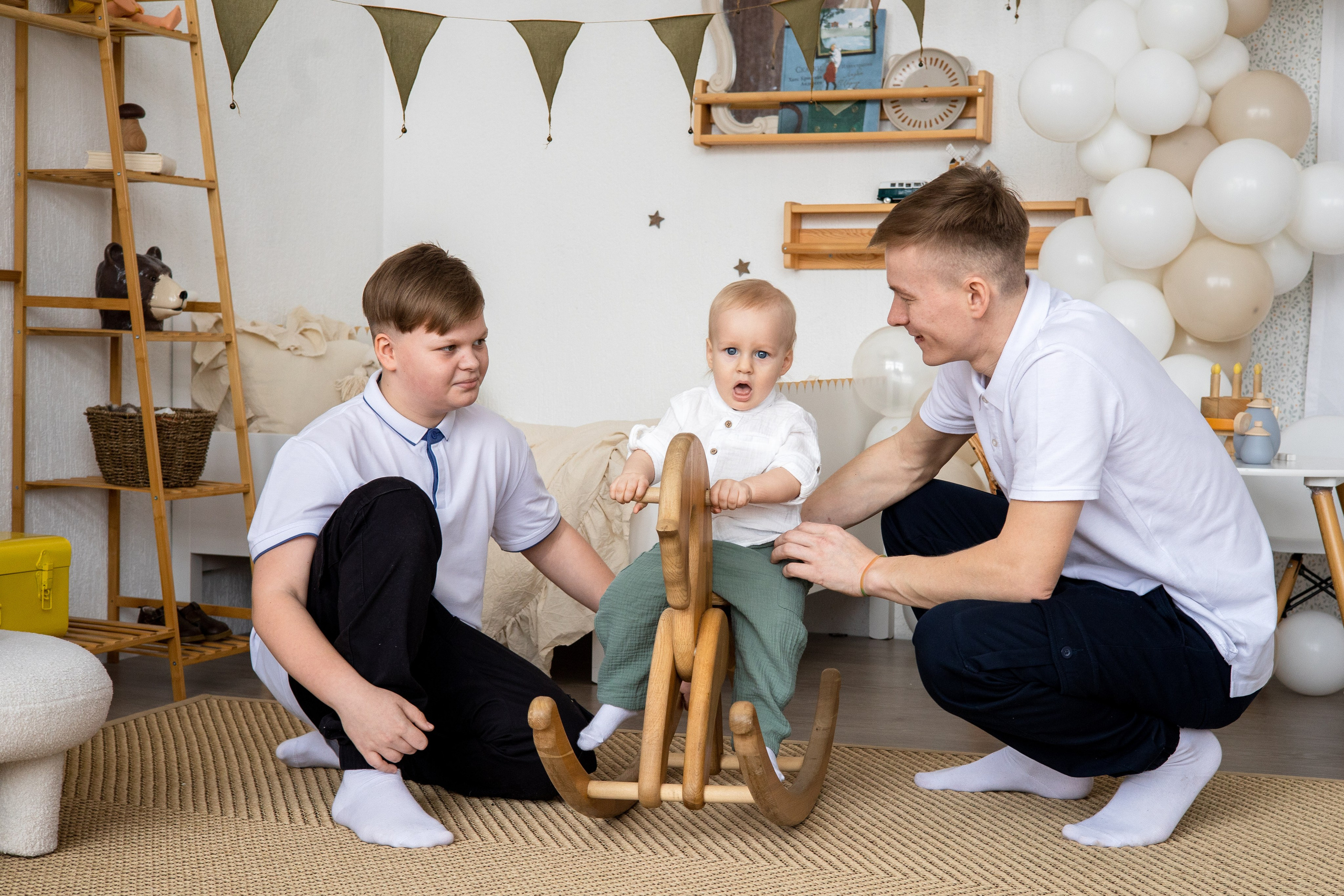 Елисею 1 годик. Настя Лекса. фотограф г. Красноярск