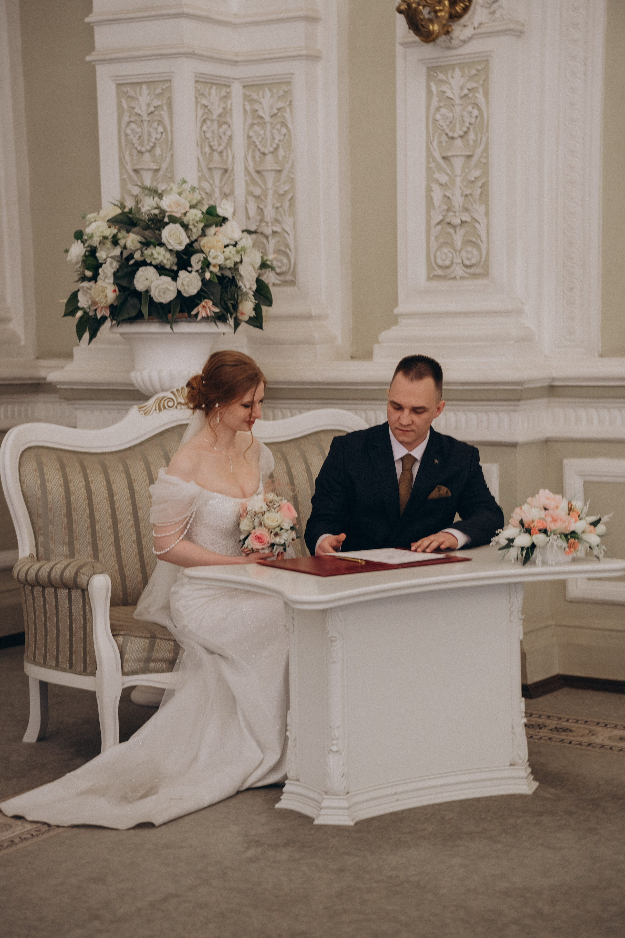 ЗАГС и прогулка. Семейный фотограф в Санкт-Петербурге Екатерина Васильева