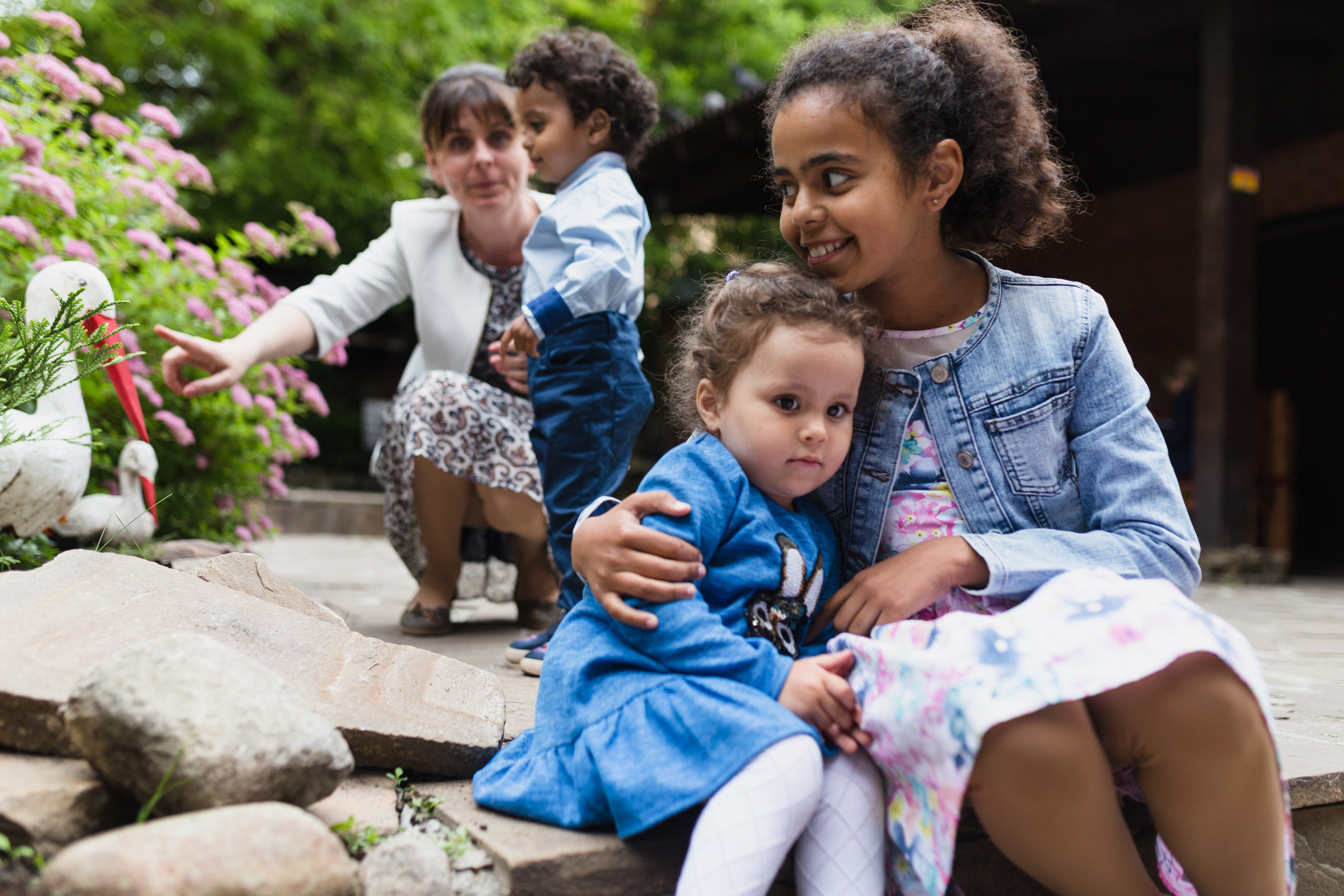 зеленая зона для фотографий - удачная локация