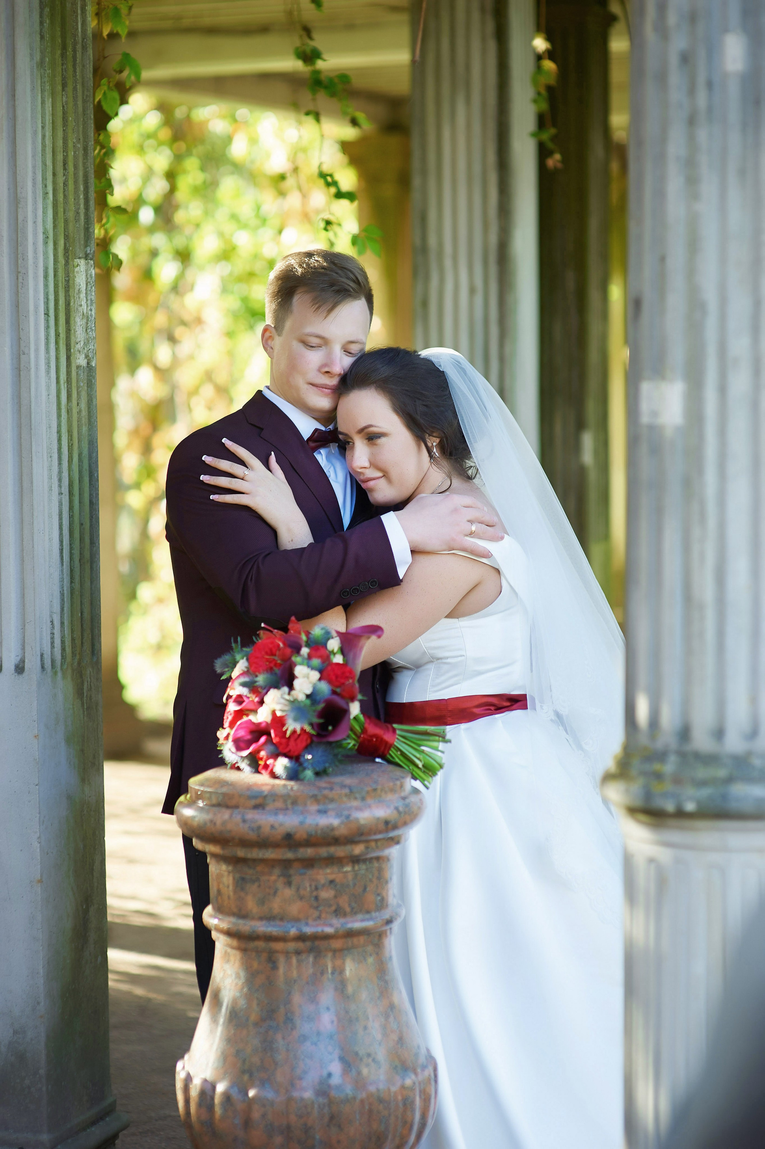 Ангелина и Сергей (фотосессия в осеннем Пушкине). Портретный, семейный и свадебный фотограф в Санкт-Петербурге и в Пушкине Ширяев Денис