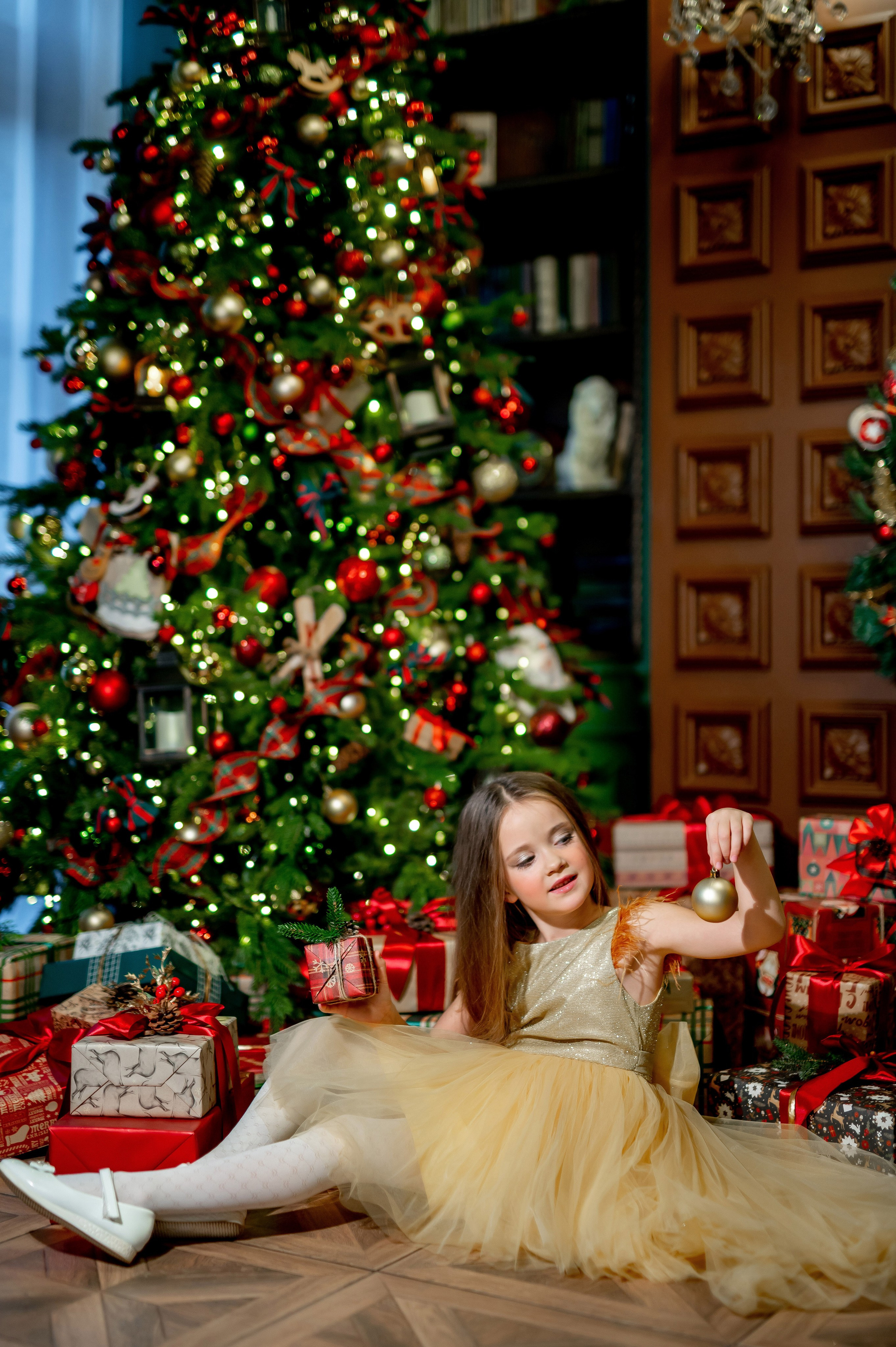 Новогодняя фотосессия в Leona Stage. Портретный, семейный и свадебный фотограф в Санкт-Петербурге и в Пушкине Ширяев Денис