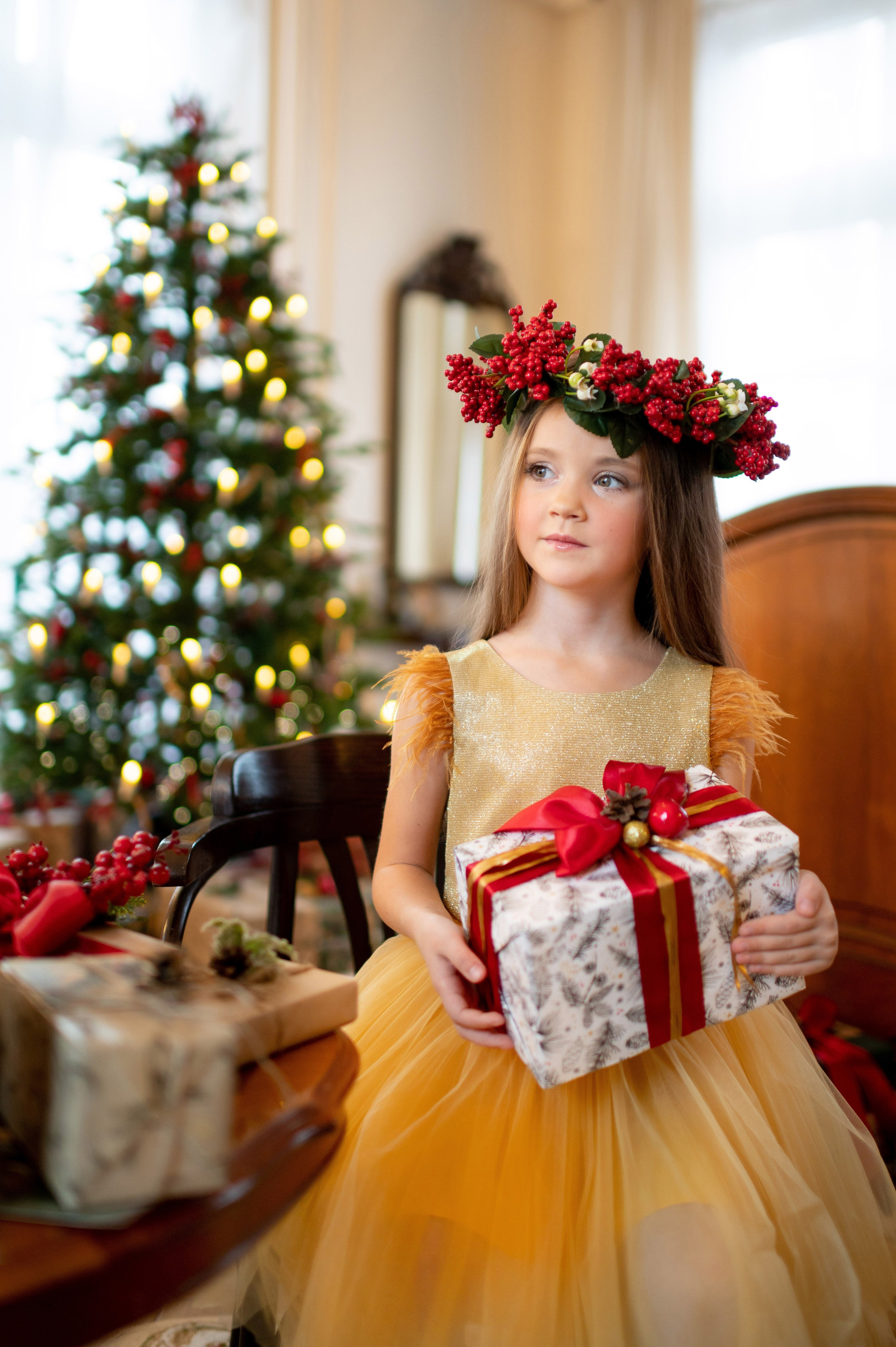 Новогодняя фотосессия в Leona Stage. Портретный, семейный и свадебный фотограф в Санкт-Петербурге и в Пушкине Ширяев Денис