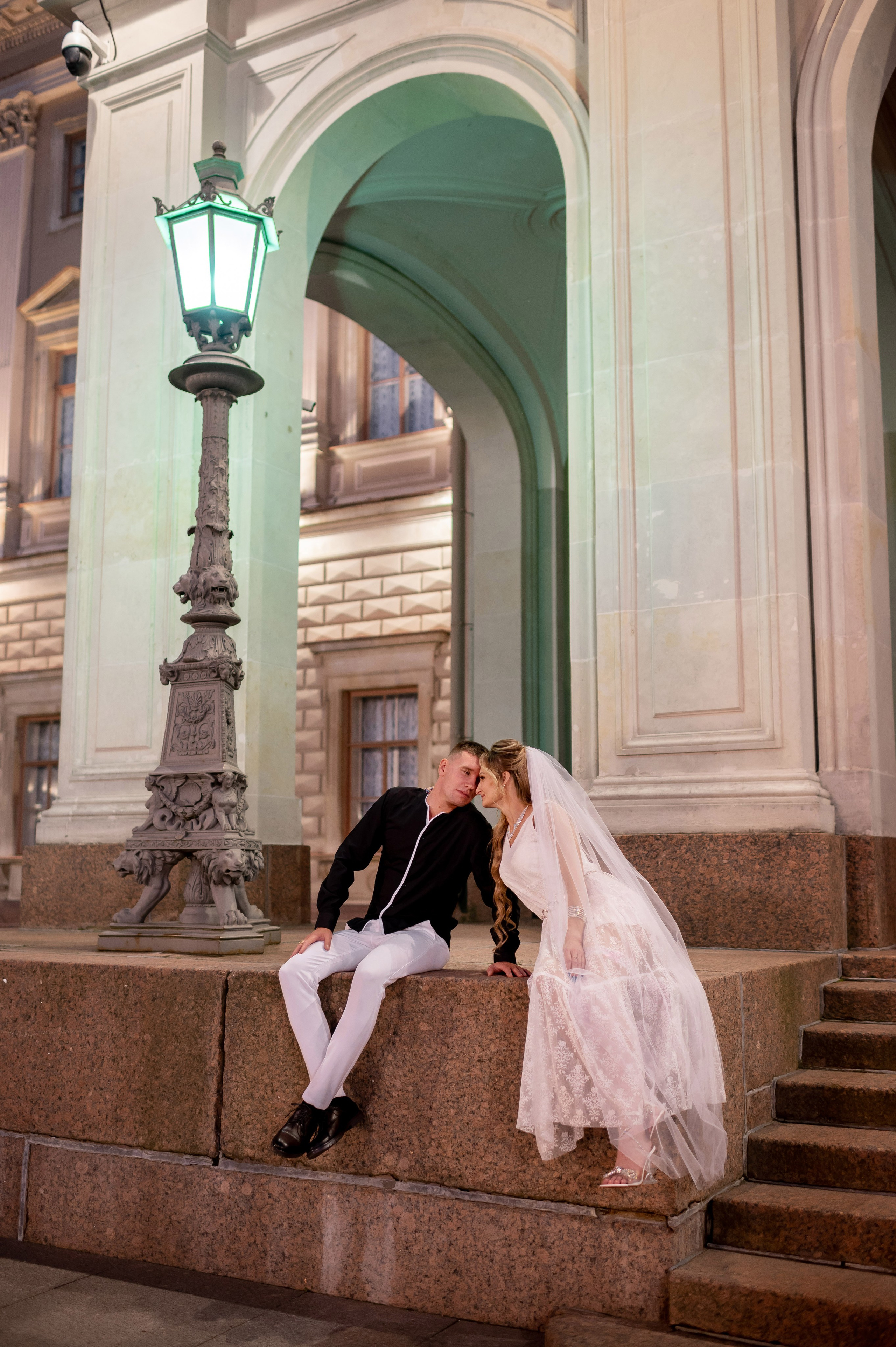 Екатерина и Андрей (свадебная фотосессия в вечернем Петербурге). Портретный, семейный и свадебный фотограф в Санкт-Петербурге и в Пушкине Ширяев Денис