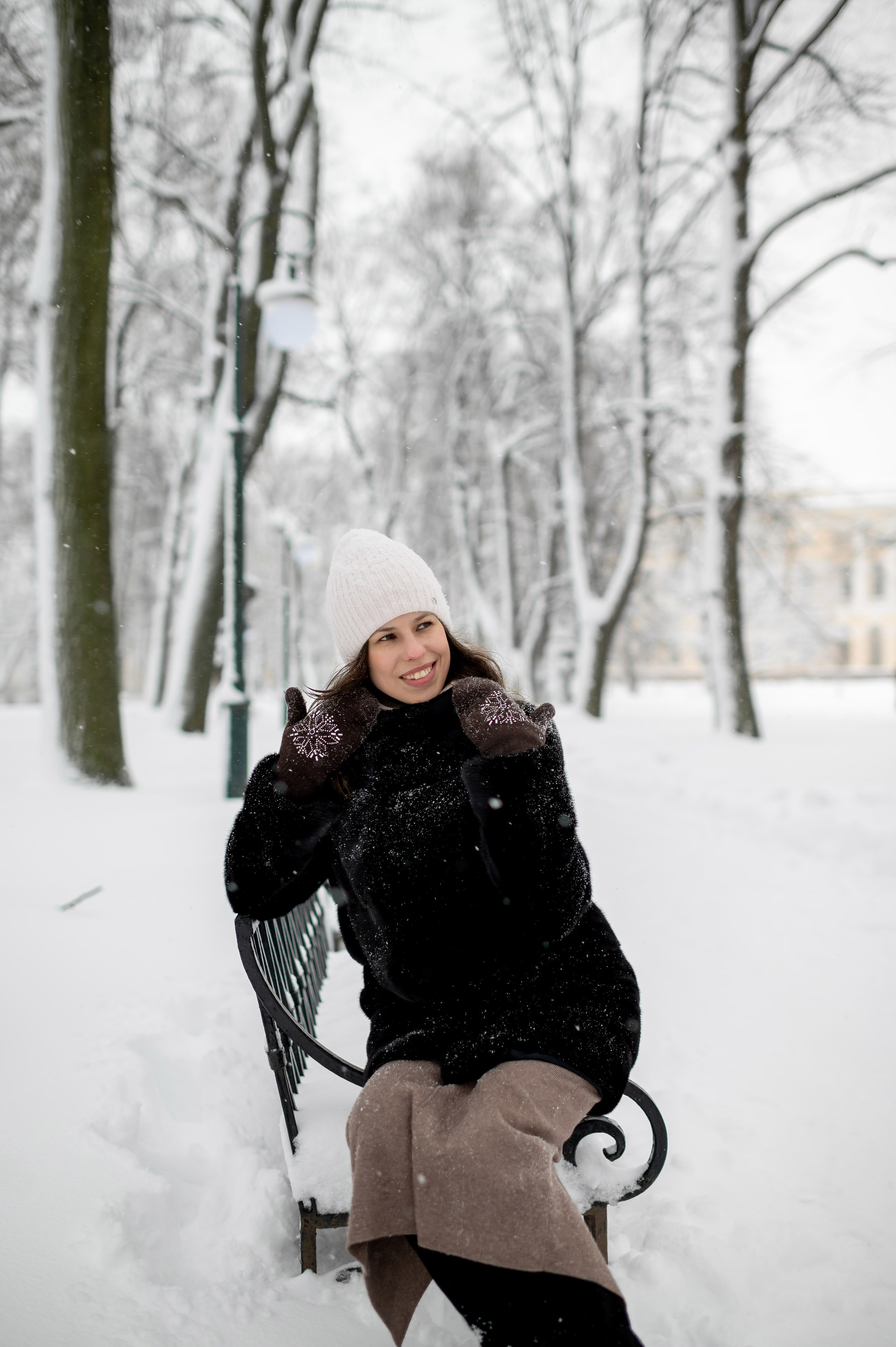 Зимняя прогулка Валерия, Андрей и Егор. Портретный, семейный и свадебный фотограф в Санкт-Петербурге и в Пушкине Ширяев Денис