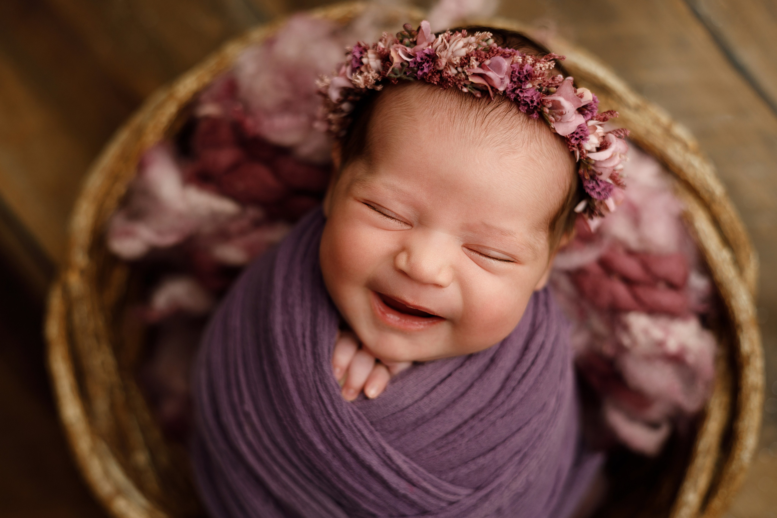 Новорожденные. Алена. Профессиональная детская и семейная фотостудия в Краснодаре