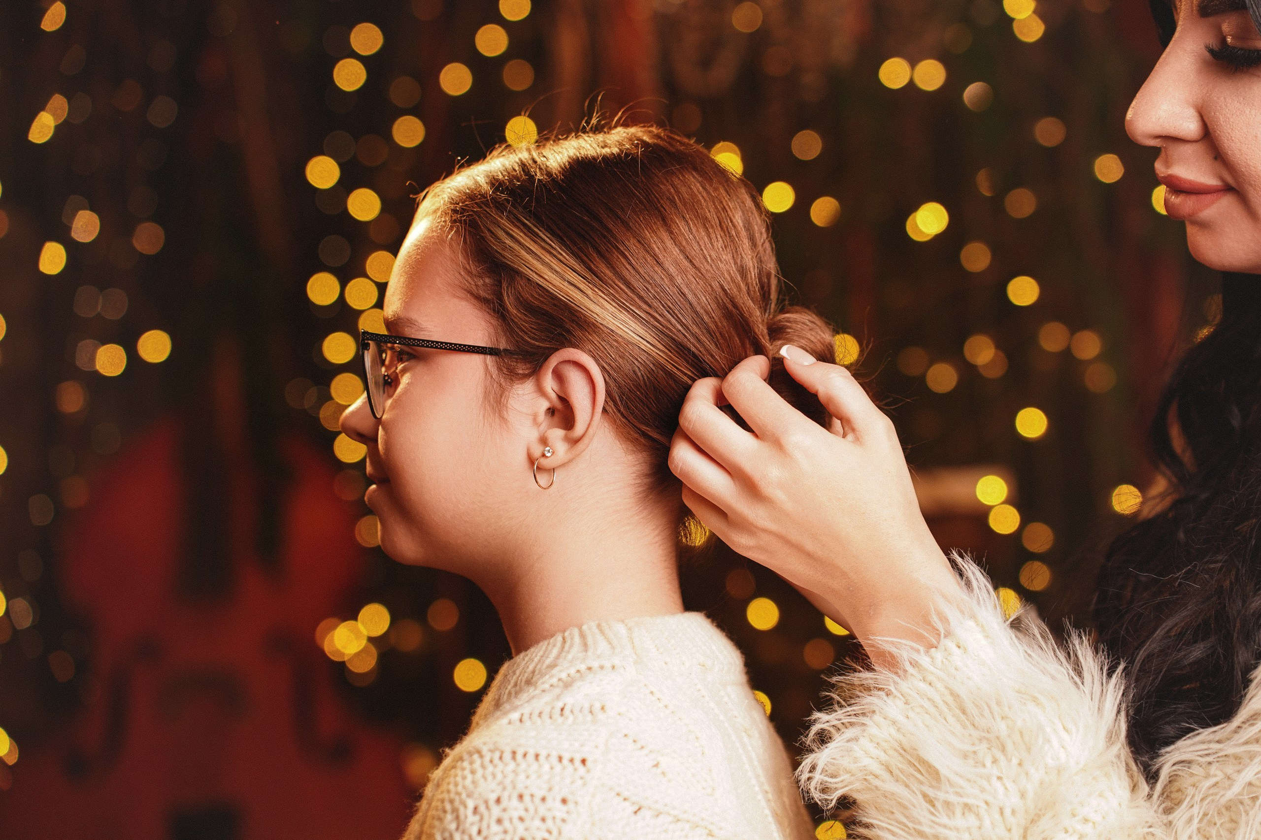 Новогодняя фотосессия в Ростове-на-Дону. Мама и дочь в фотостудии Royal. Свадебный фотограф в Ростове-на-Дону. Таинство Крещения и Венчания, семейные фотосессии. Алёна Чёботова