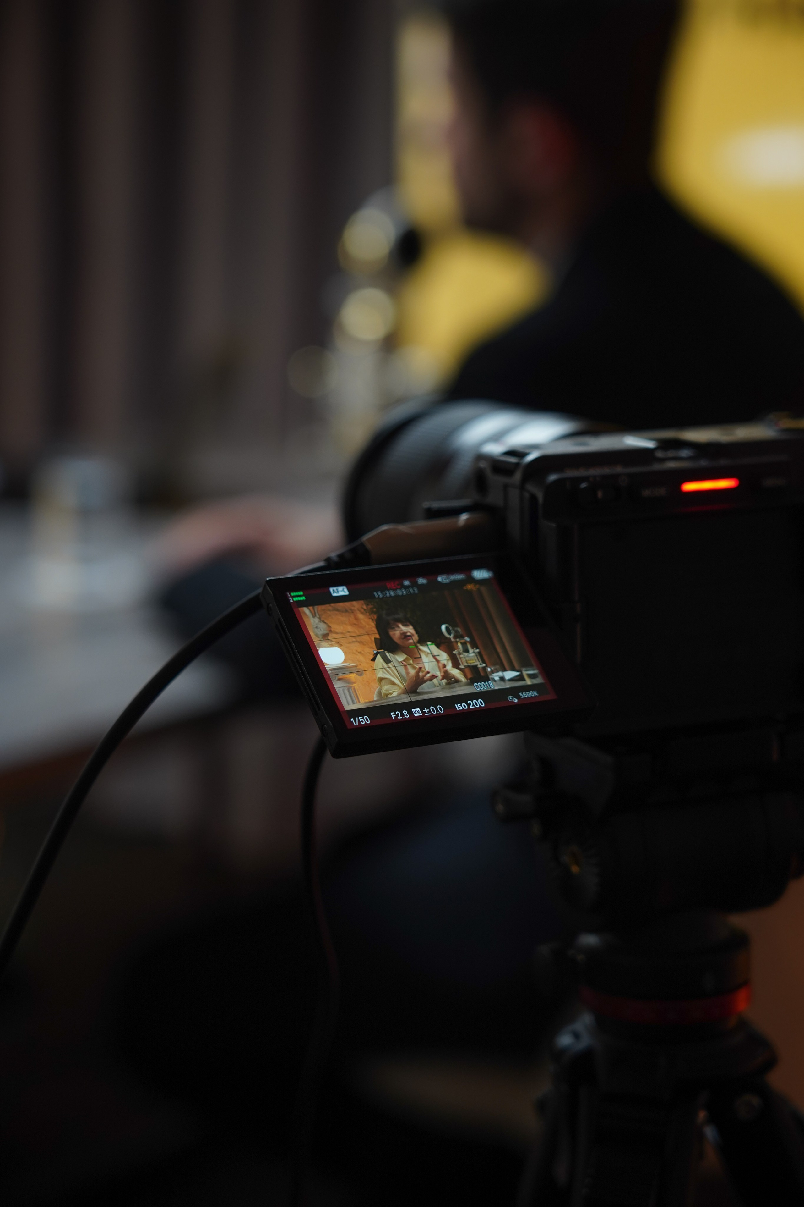 Процесс записи подкаста