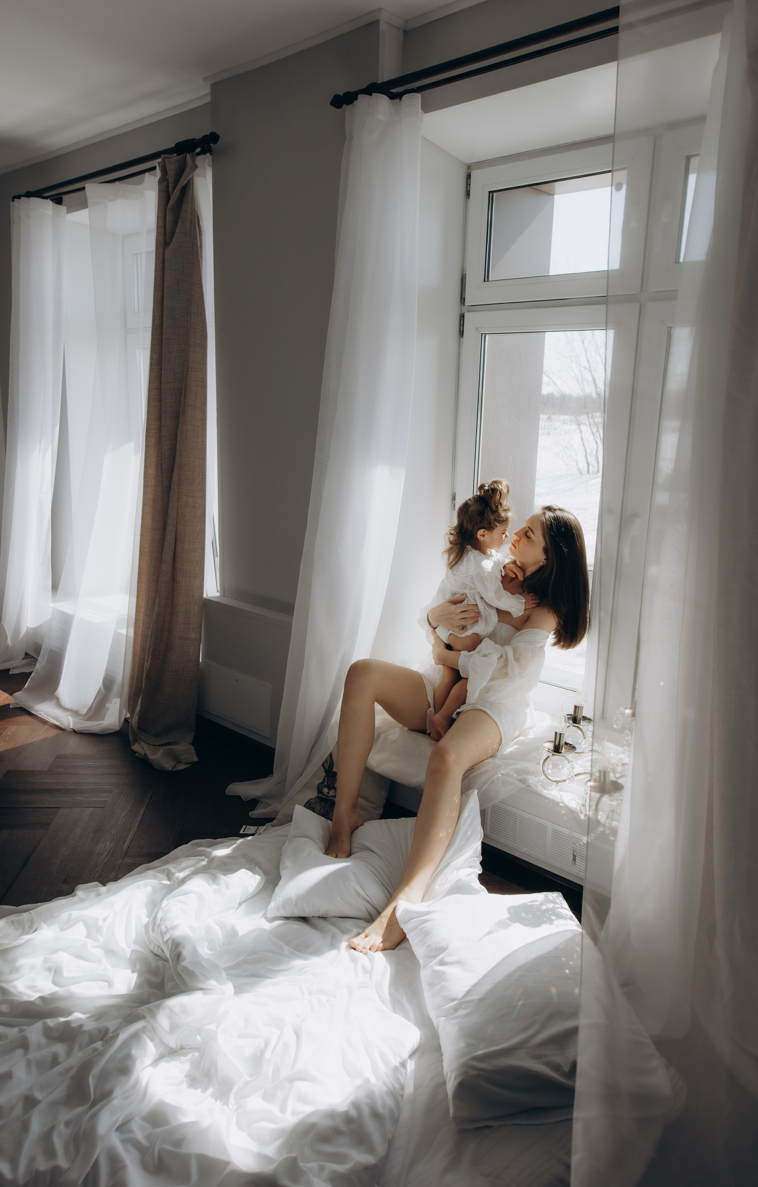 Материнство в стиле Vintage. Фотограф Новый Уренгой I Ньюборн I Фотограф материнства I ЯНАО