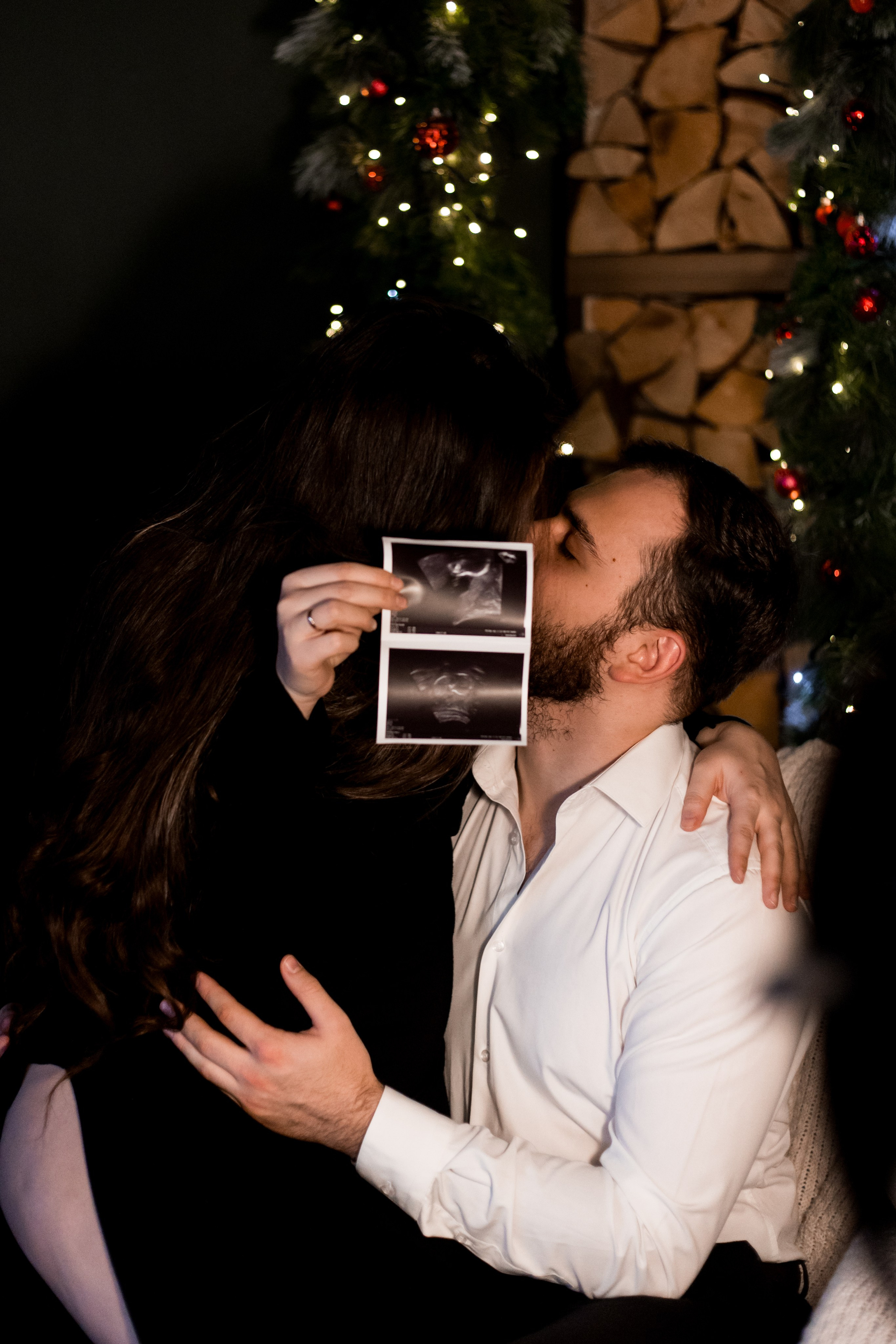 Новогодние Мира и Дима. Фотограф в Петербурге