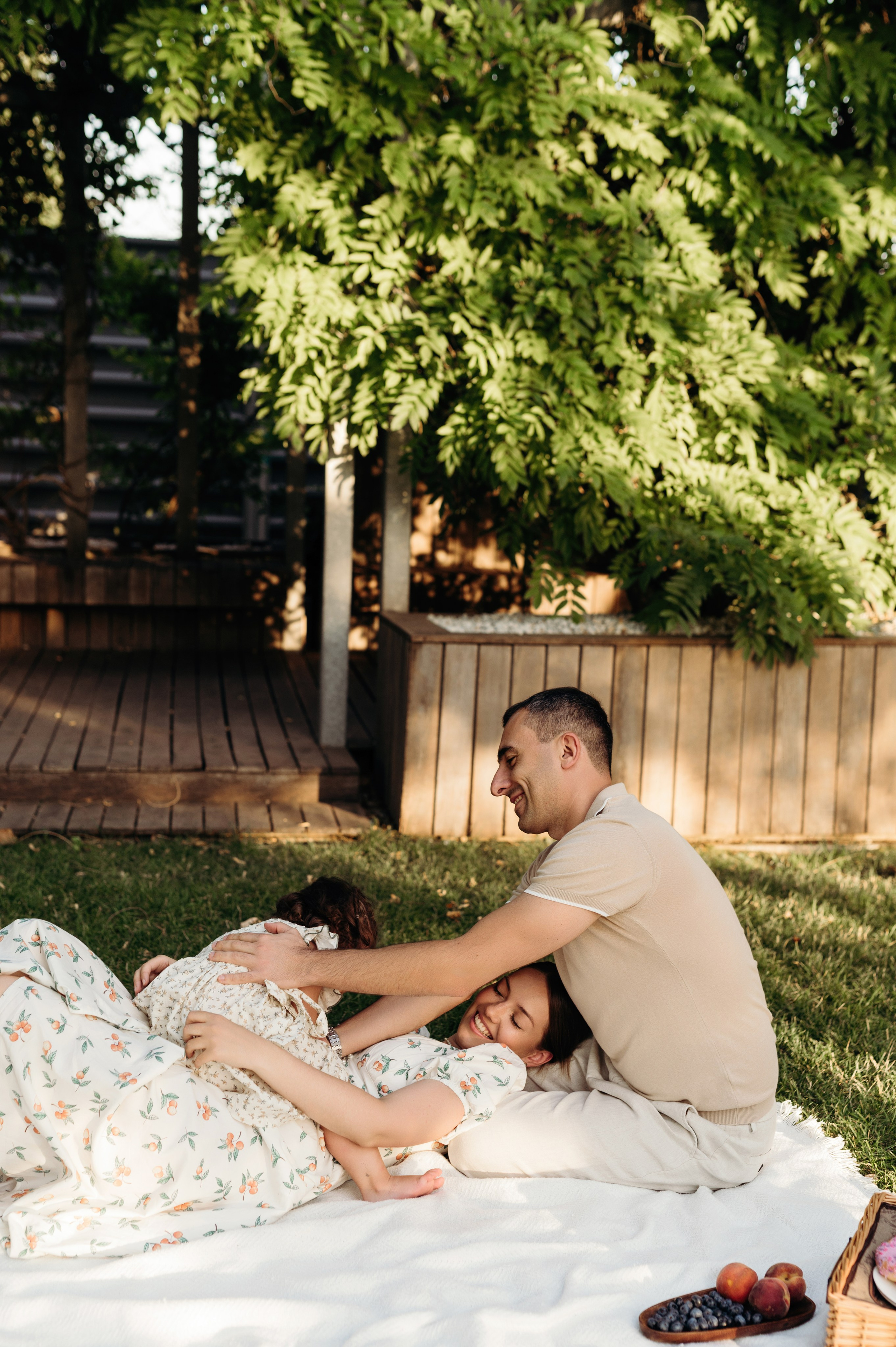 Катя с семьей. Фотограф в Краснодаре Скубицкая Альбина