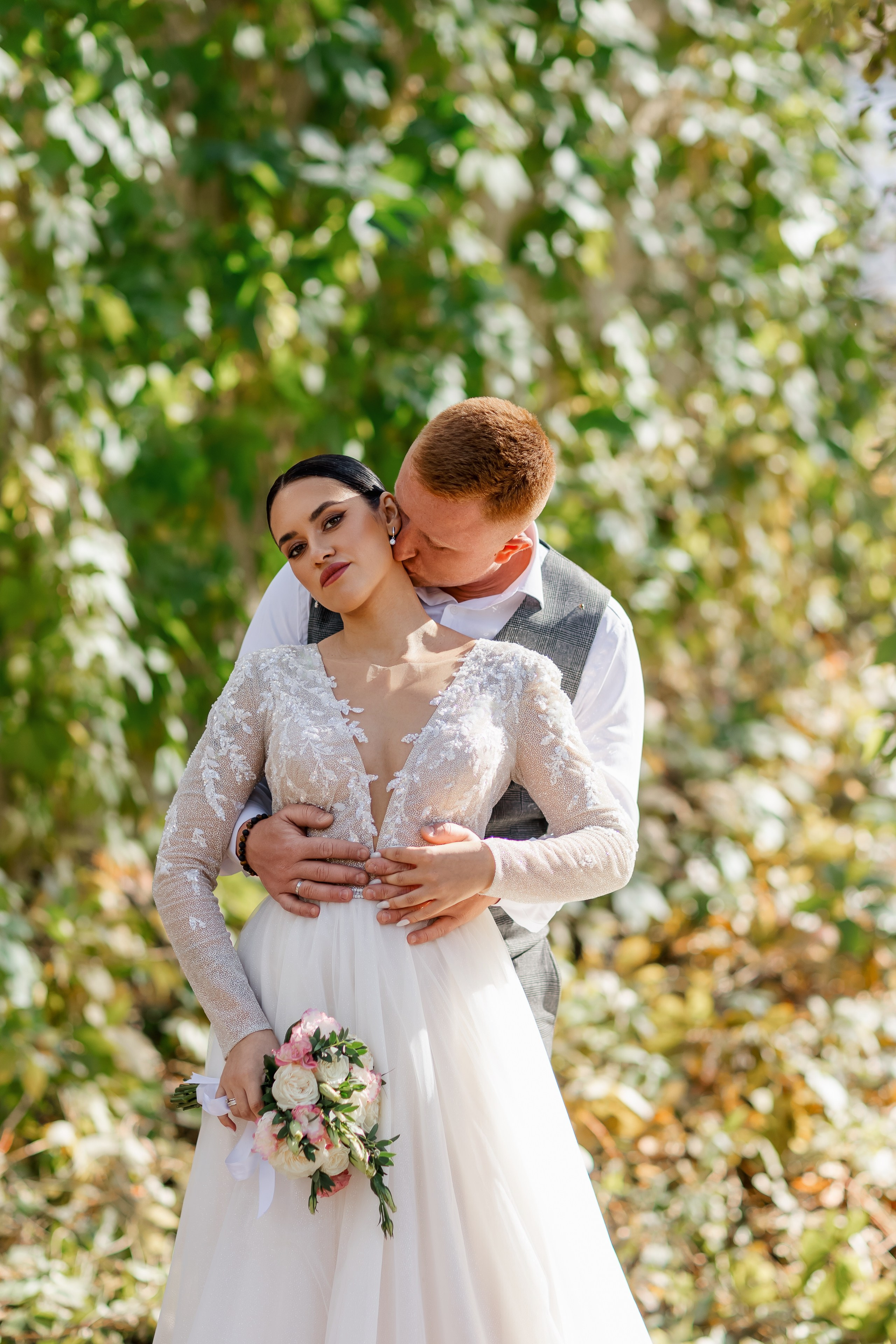 Степан и Алина. Красивая осенняя прогулка. Свадебный фотограф в Хабаровске