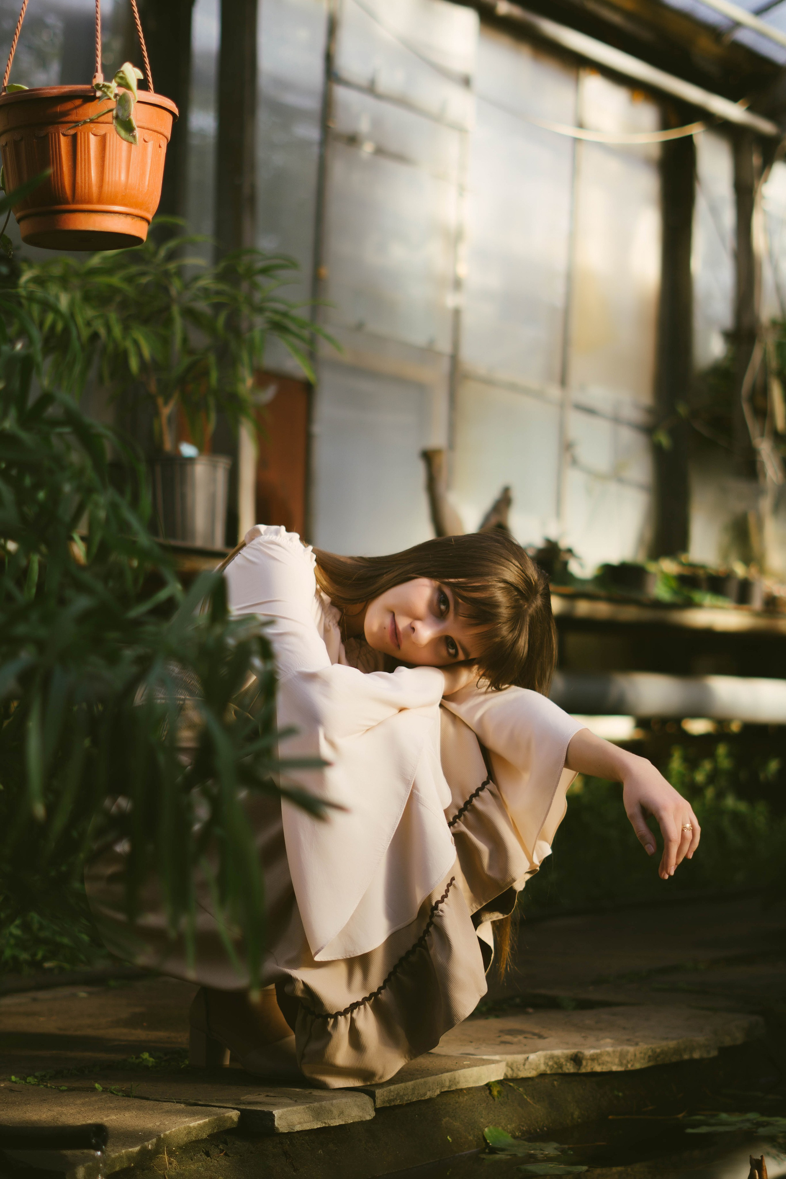 Съёмка в оранжерее. Фотограф в Липецке и Москве Рыкова Юлия