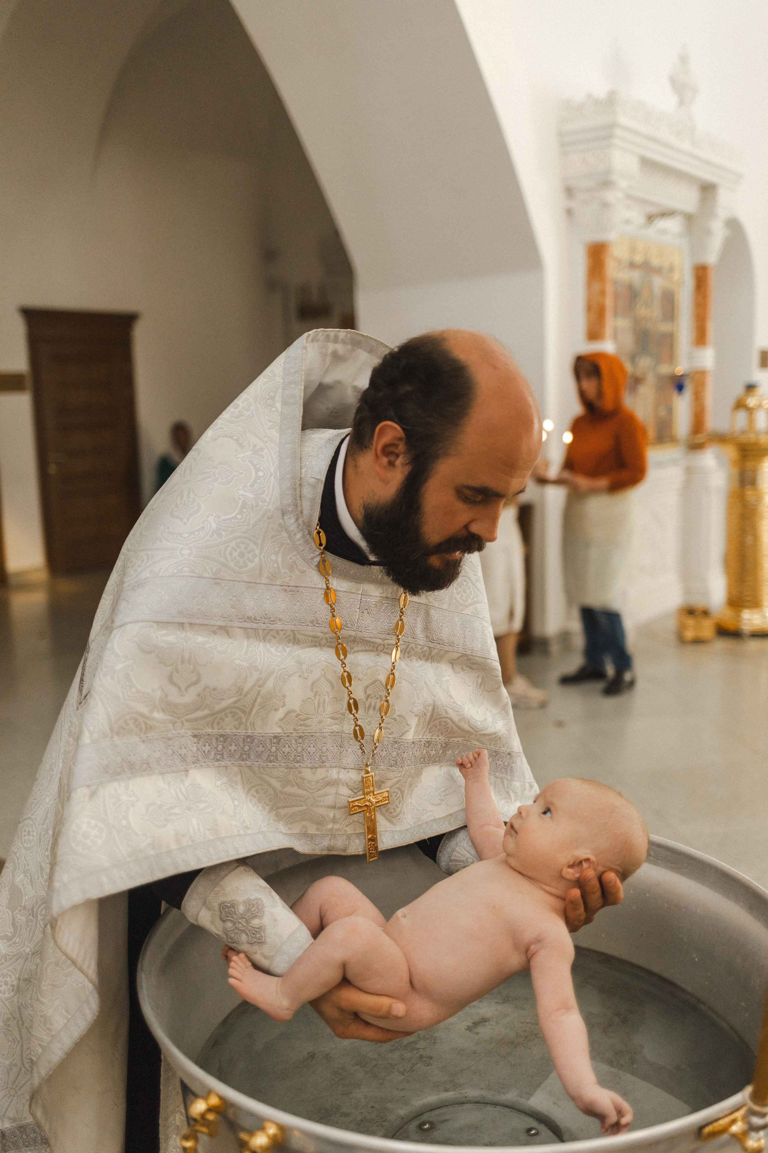 Крещение Стефании. Семейный фотограф в Москве