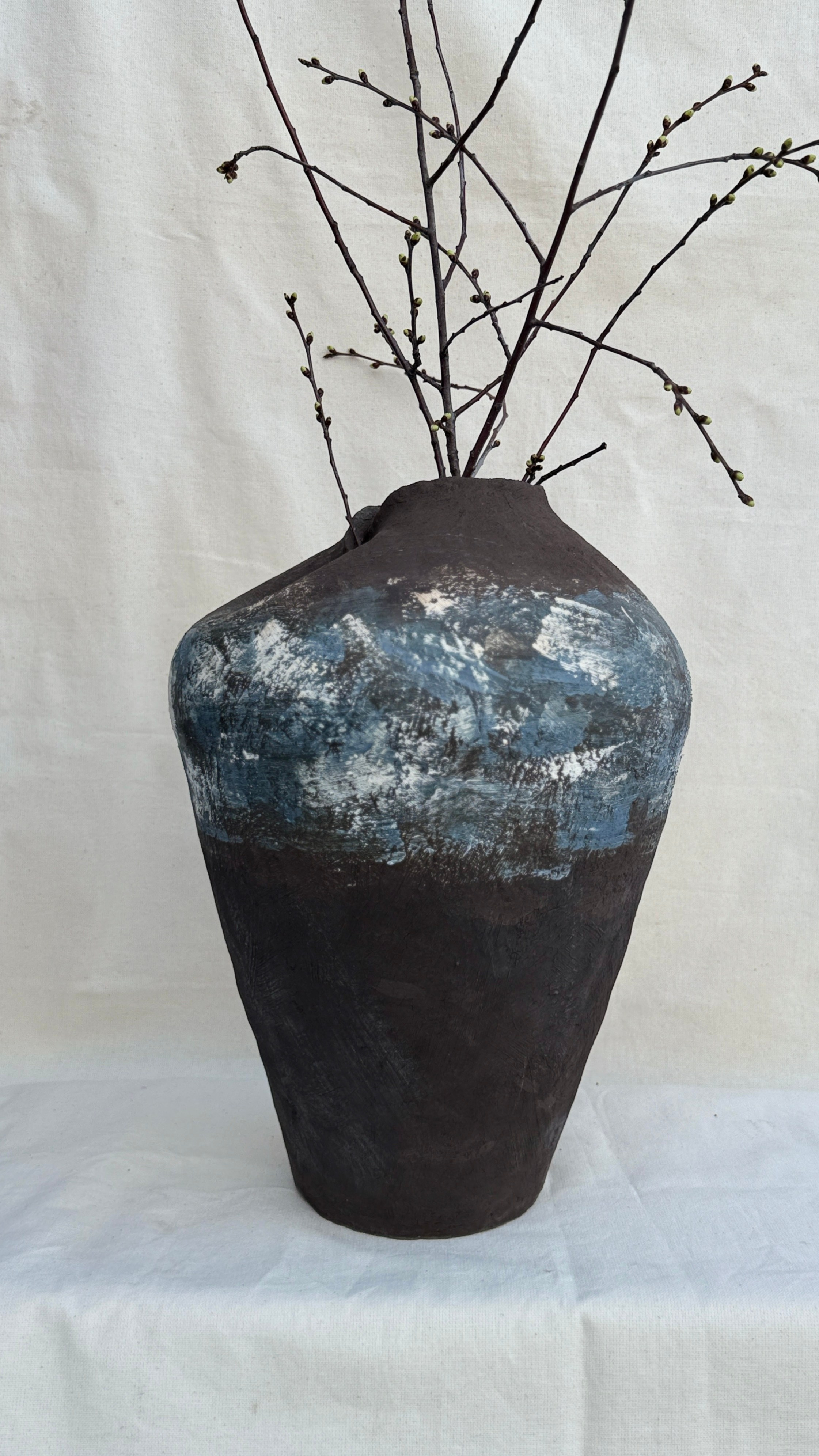 Ваза «Земля и небо». Арт-керамика Катерины Жизневской