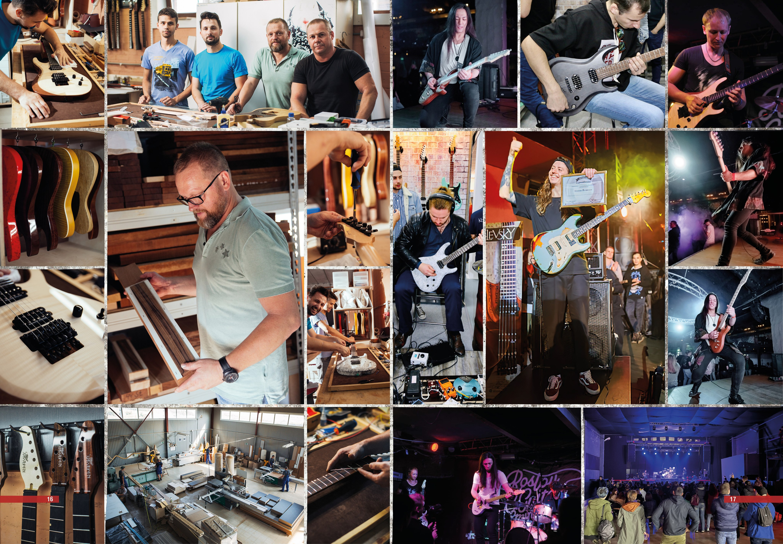 Проект: Каталог электрогитар Khmelevsky Custom Guitars2. Александр Воронов — графический дизайнер