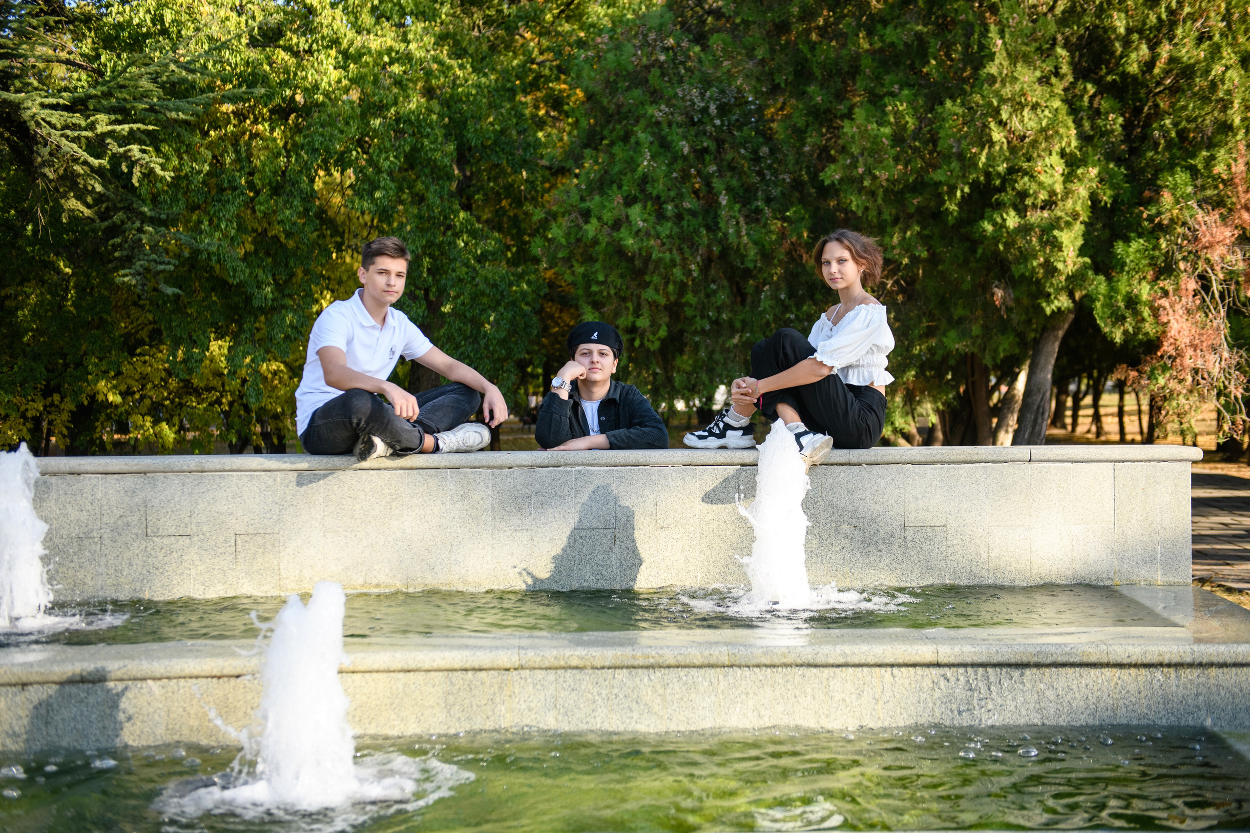 Осенняя прогулка 9 класс. Фотограф Ирина Сахарчук Выпускные альбомы для детского сада и школы