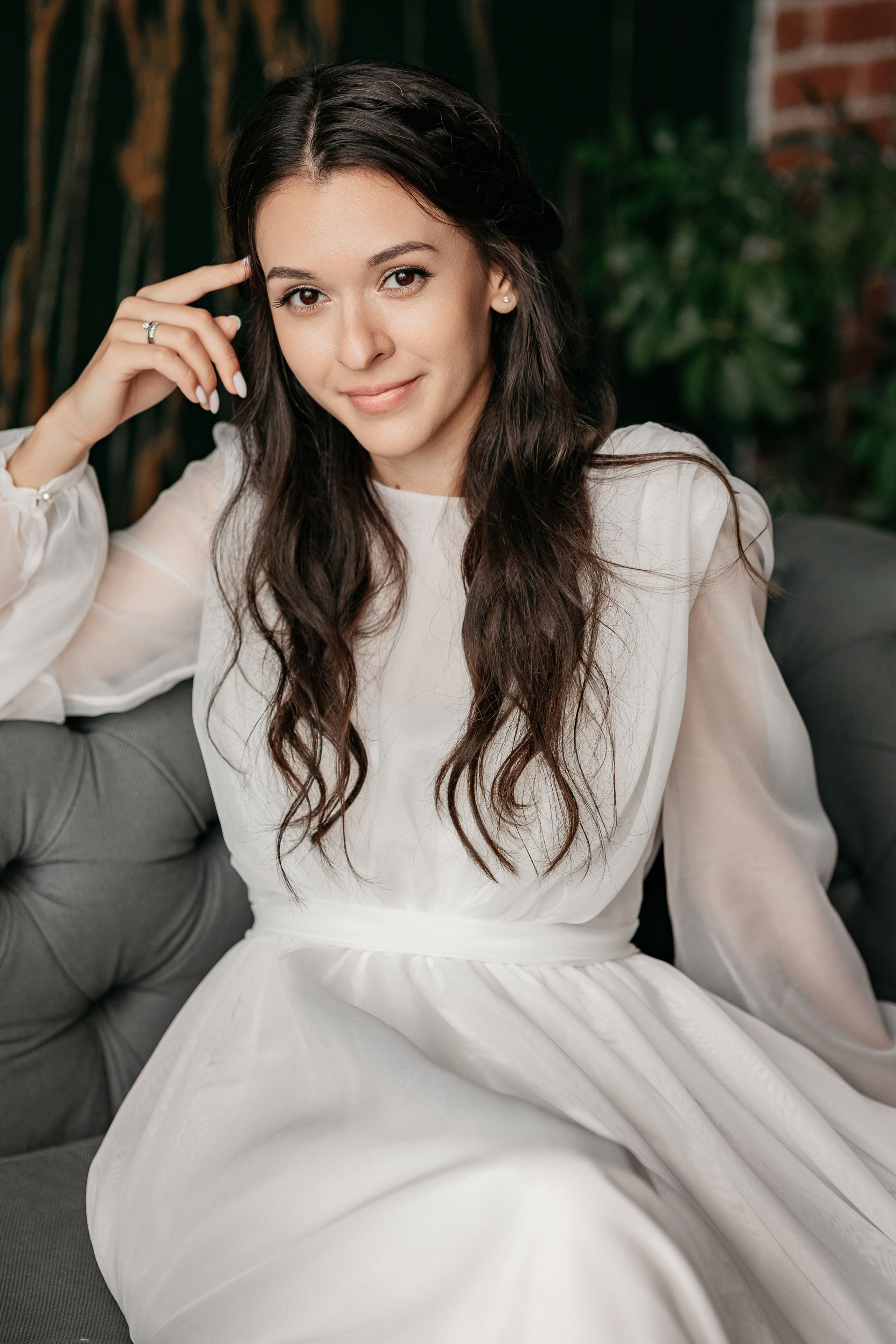 АРХИВ Алина и Олег. Таганский загс, фотостудия БОТАНИКА. Свадебный фотограф Москва