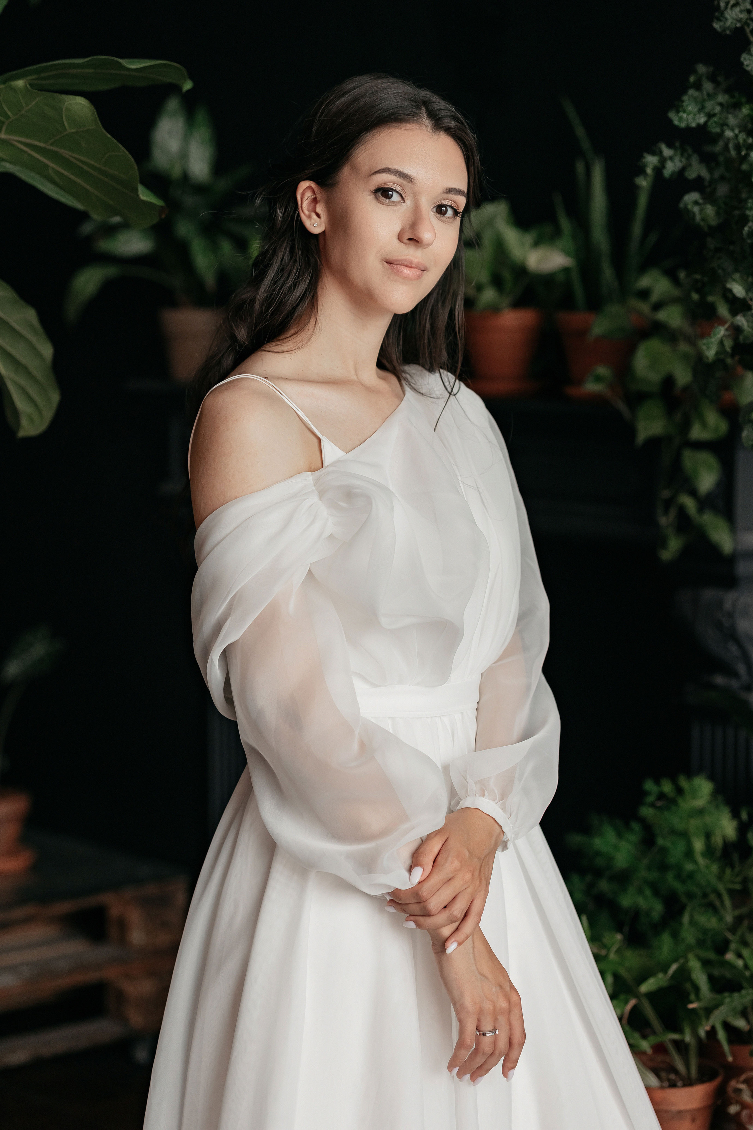 АРХИВ Алина и Олег. Таганский загс, фотостудия БОТАНИКА. Свадебный фотограф Москва