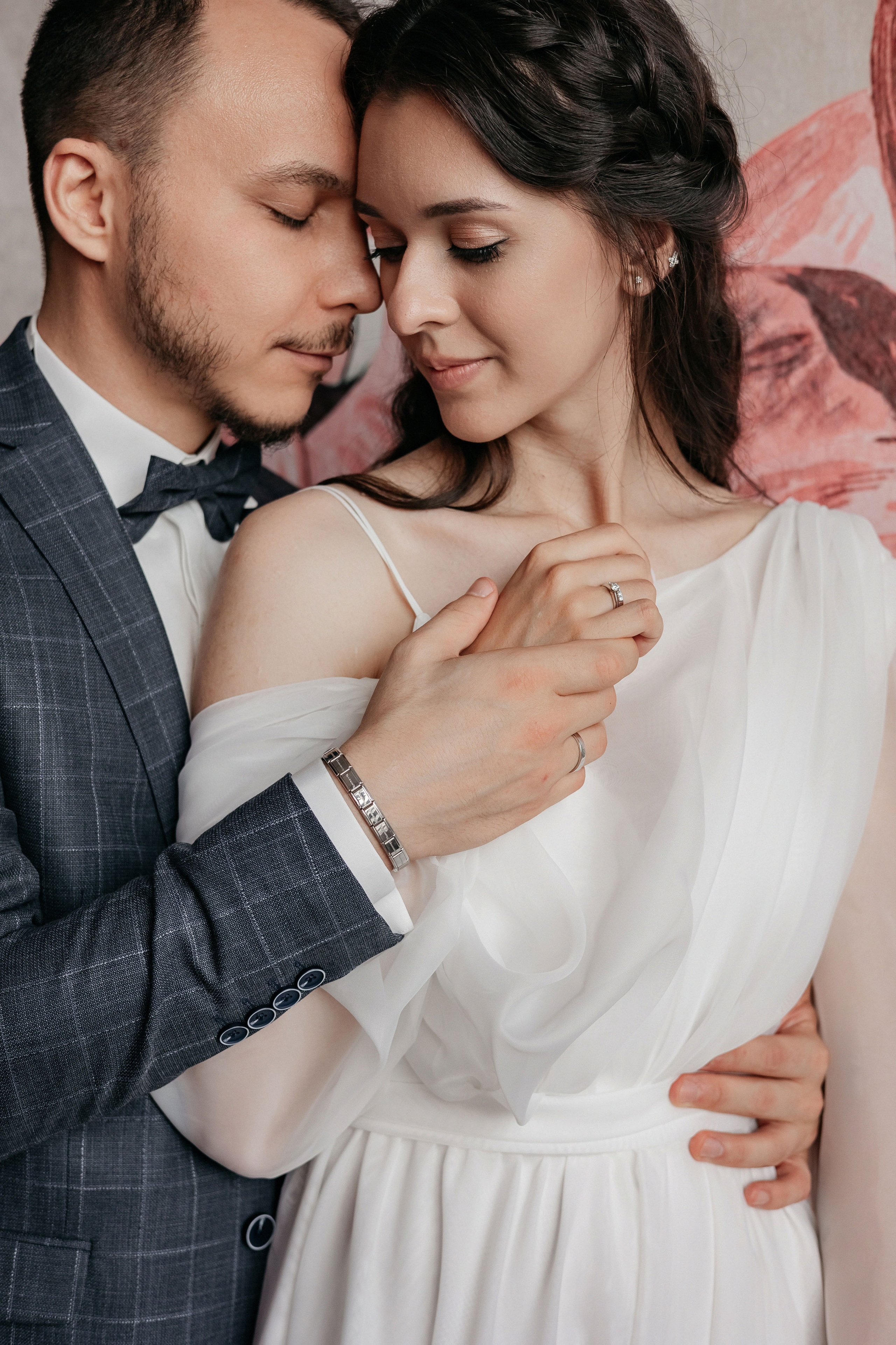 АРХИВ Алина и Олег. Таганский загс, фотостудия БОТАНИКА. Свадебный фотограф Москва