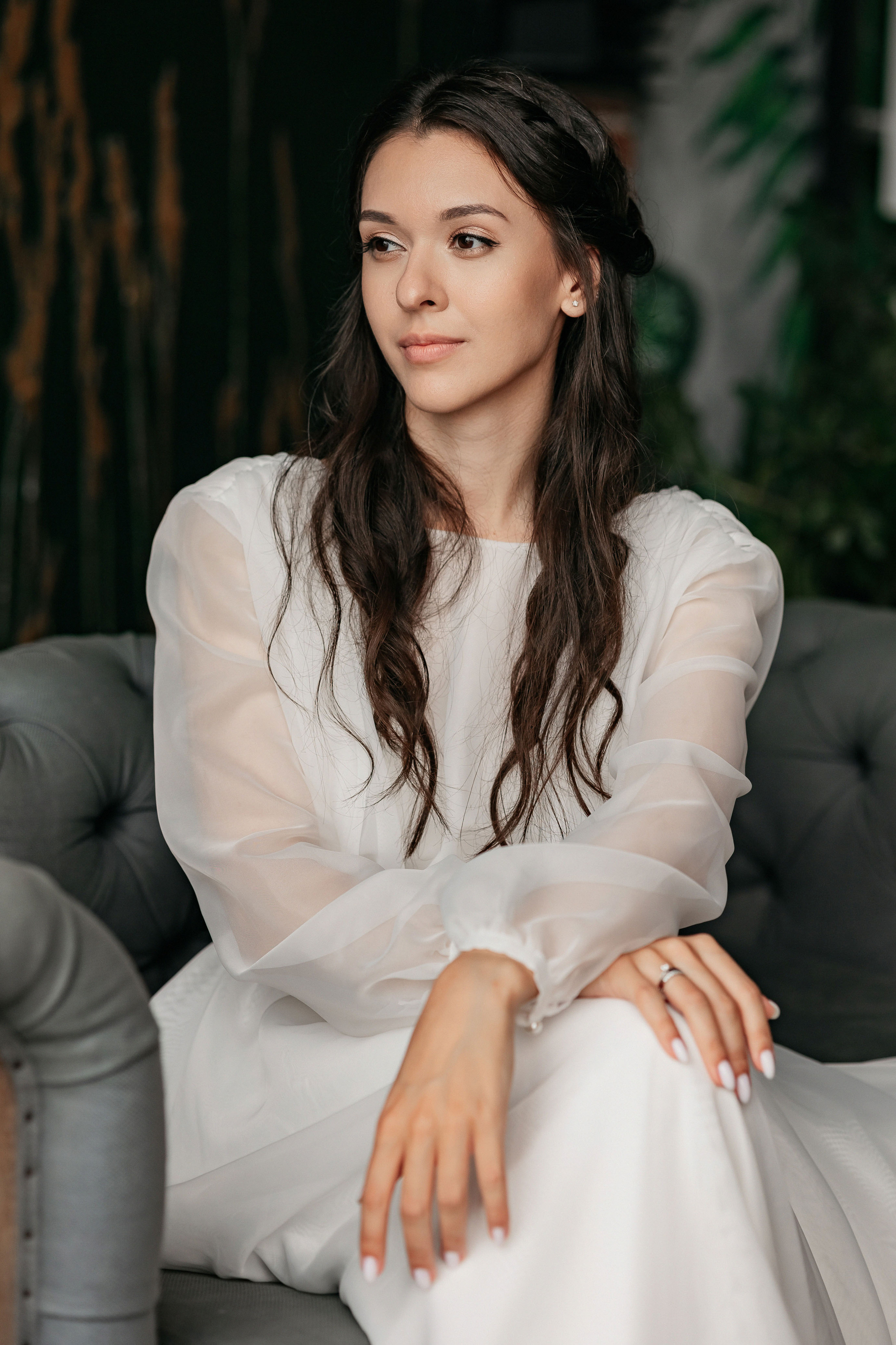 АРХИВ Алина и Олег. Таганский загс, фотостудия БОТАНИКА. Свадебный фотограф Москва