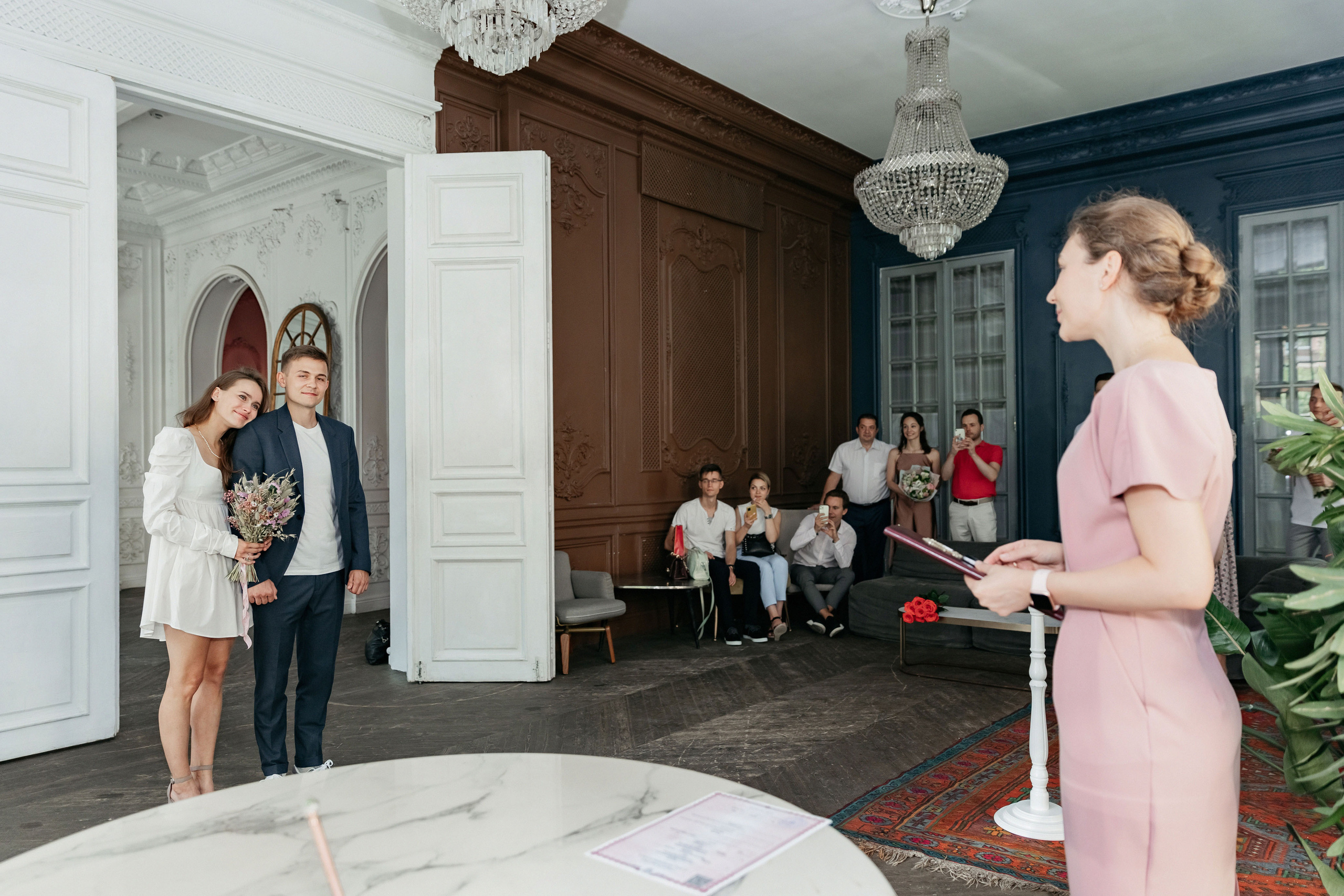 АРХИВ Лиза и Тимофей. Регистрация в Роял. Свадебный фотограф Москва