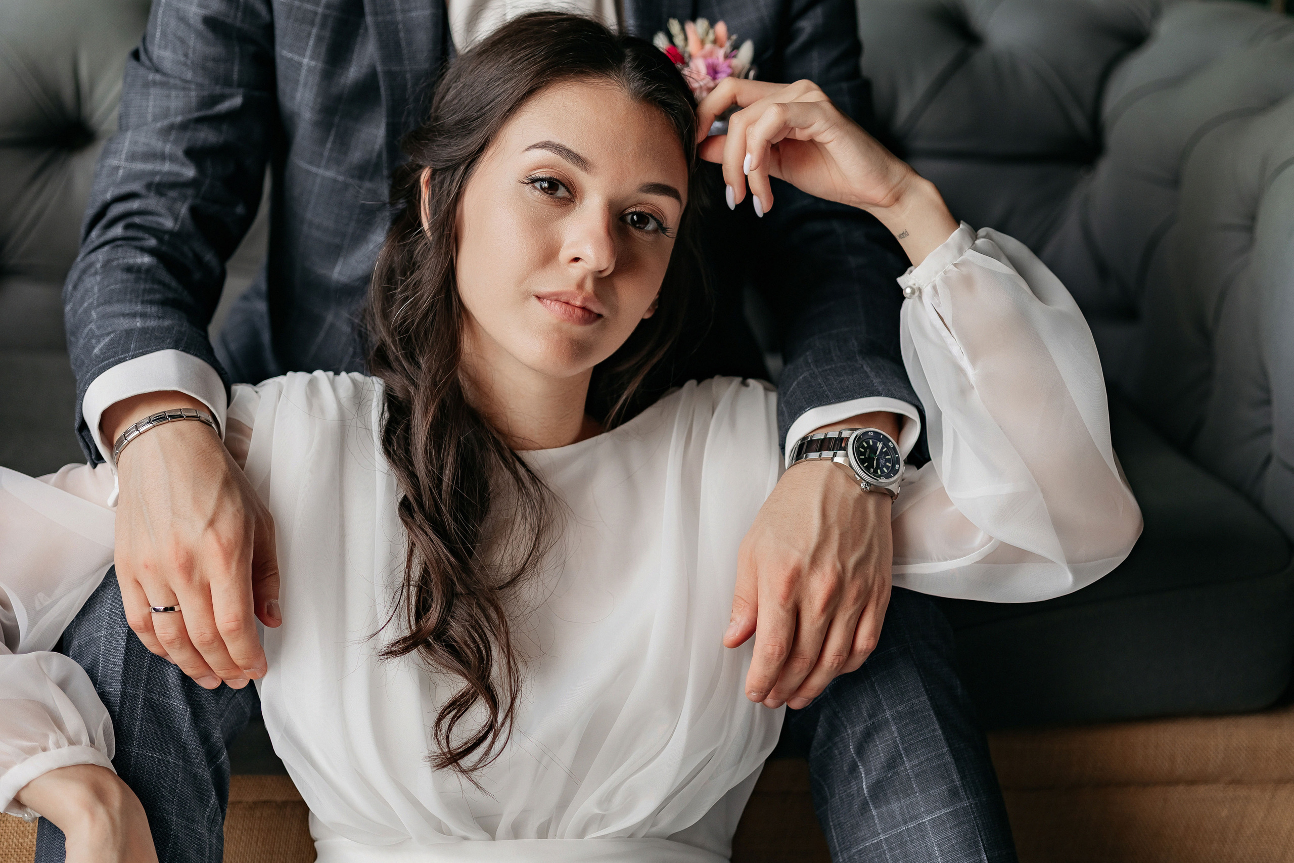 АРХИВ Алина и Олег. Таганский загс, фотостудия БОТАНИКА. Свадебный фотограф Москва