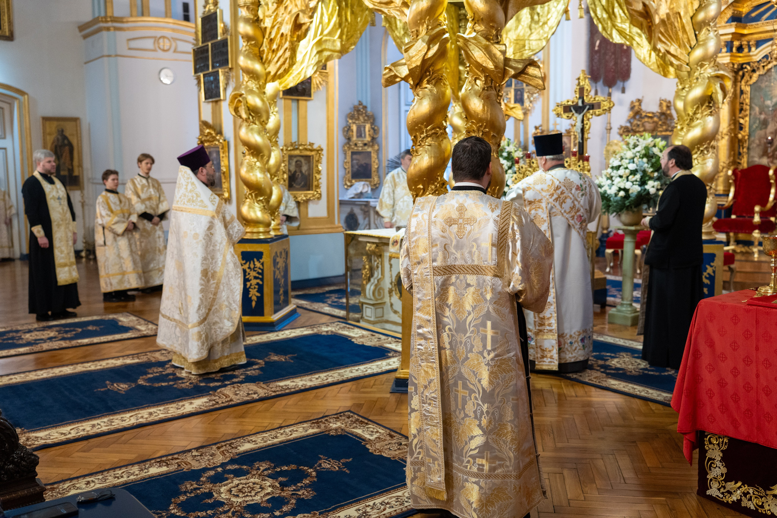 Неделя 31-я по Пятидесятнице, по Рождестве Христовом. Попразднство Рождества Христова. Правв. Иосифа Обручника, Давида царя и Иакова. НИКОЛО-БОГОЯВЛЕНСКИЙ МОРСКОЙ СОБОР