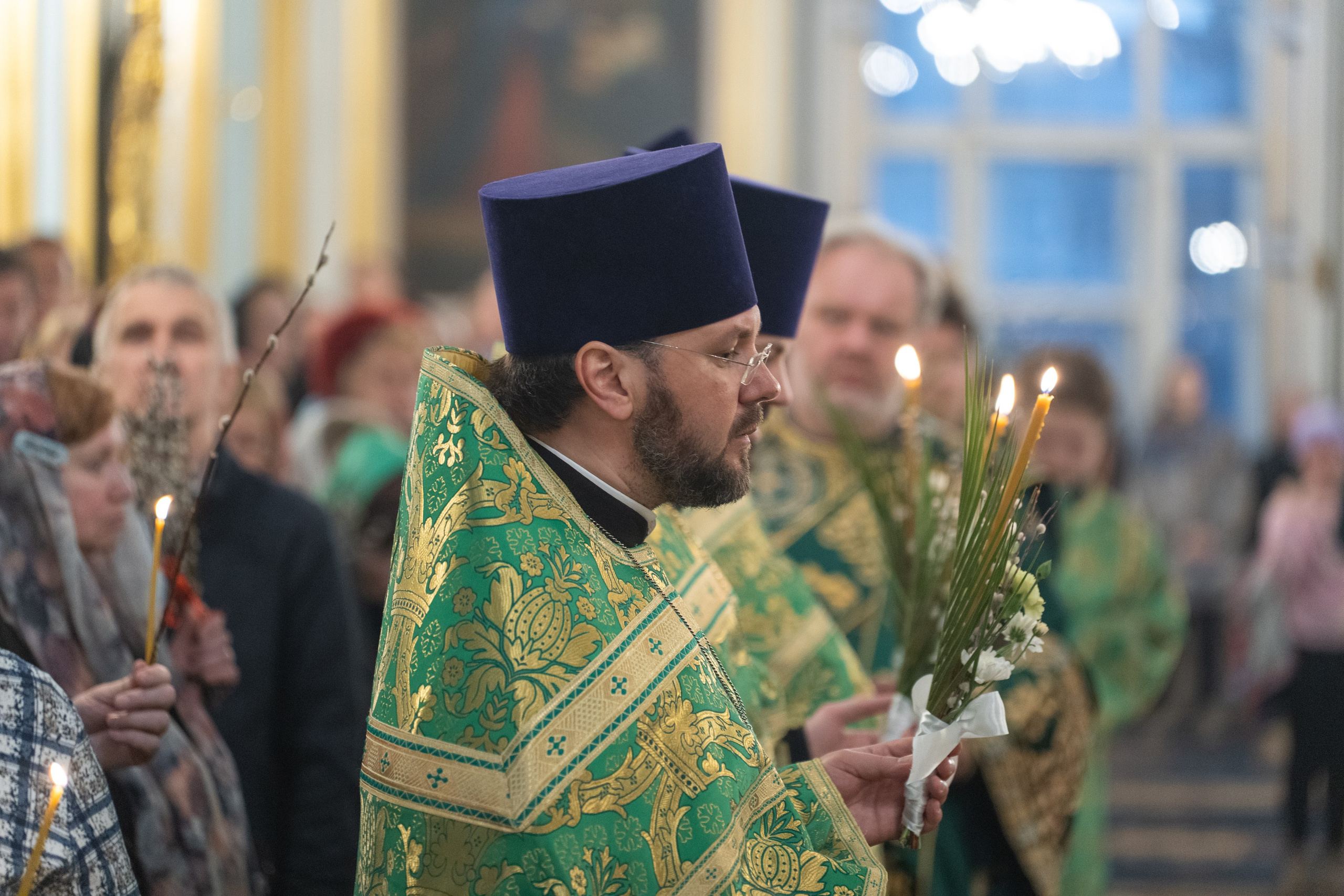 Суббота 6-й седмицы, ваий. Лазарева суббота. Воскрешение прав. Лазаря. НИКОЛО-БОГОЯВЛЕНСКИЙ МОРСКОЙ СОБОР