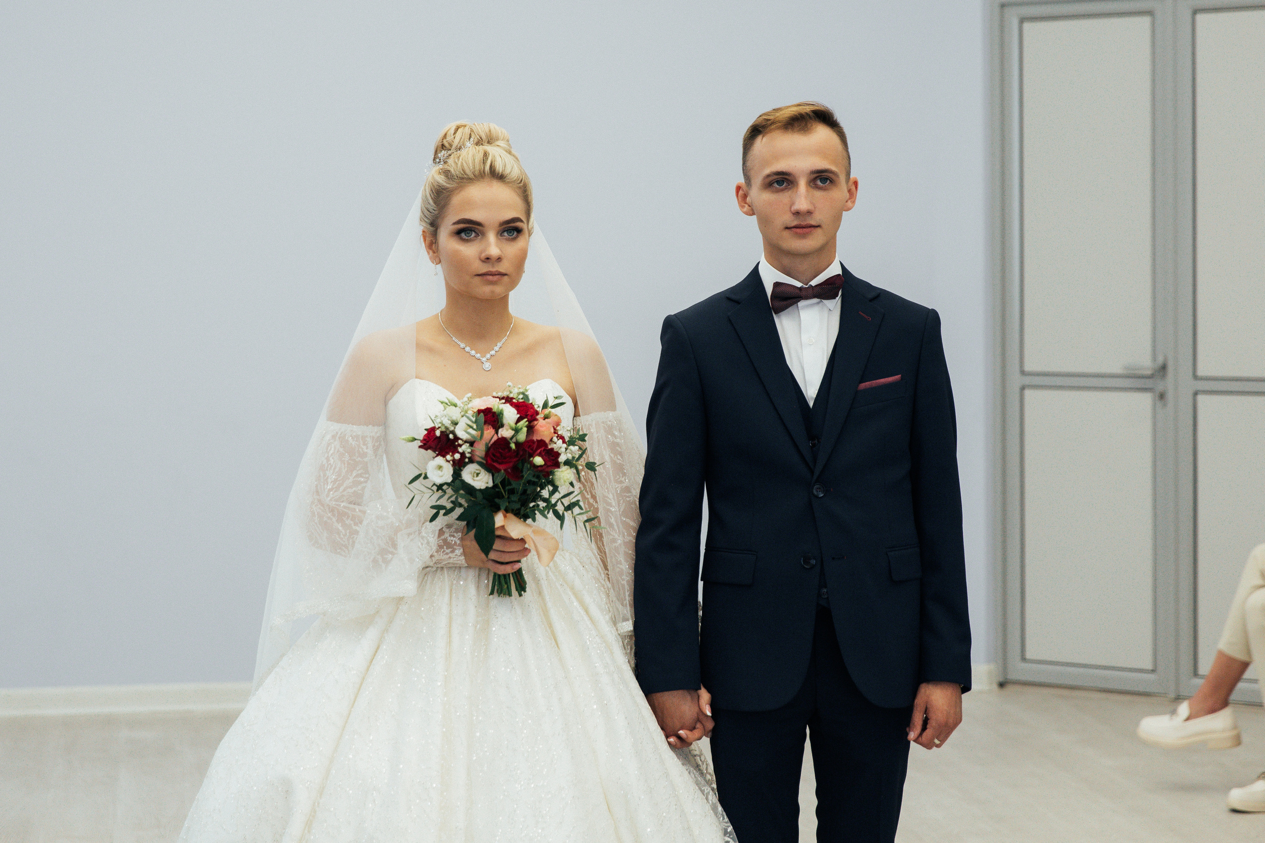 Алина и Сергей свадебная съемка в парке Елочки Домодедово. Свадебный фотограф Домодедово Москва Катерина Алехина