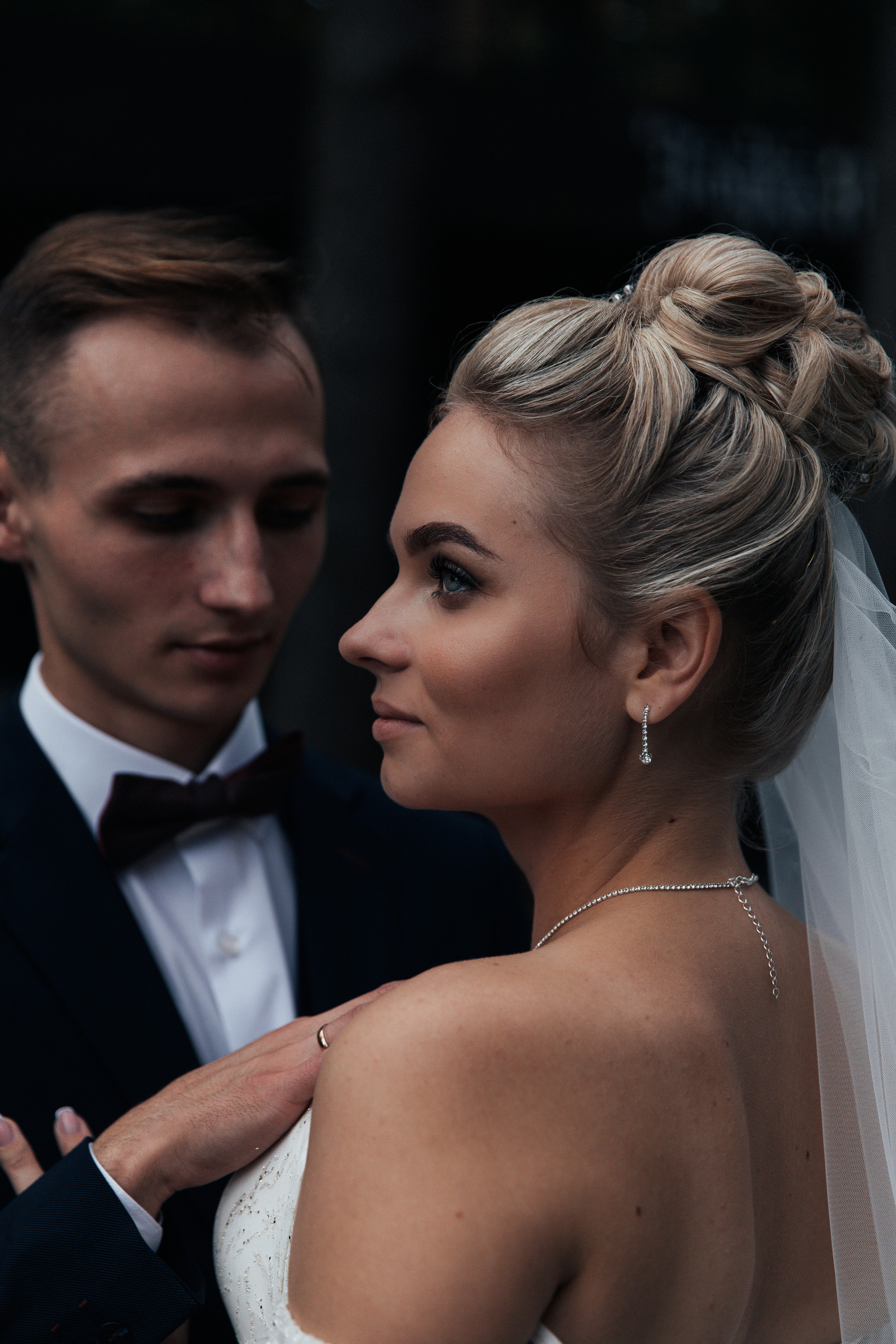 Алина и Сергей свадебная съемка в парке Елочки Домодедово. Свадебный фотограф Домодедово Москва Катерина Алехина