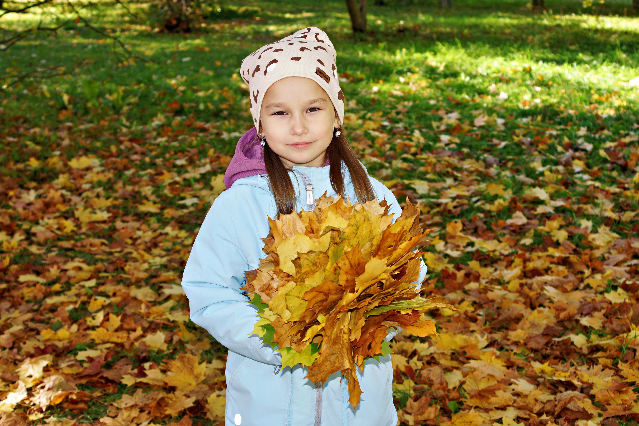 Осенняя фотосессия в детском саду г. Йошкар-Ола