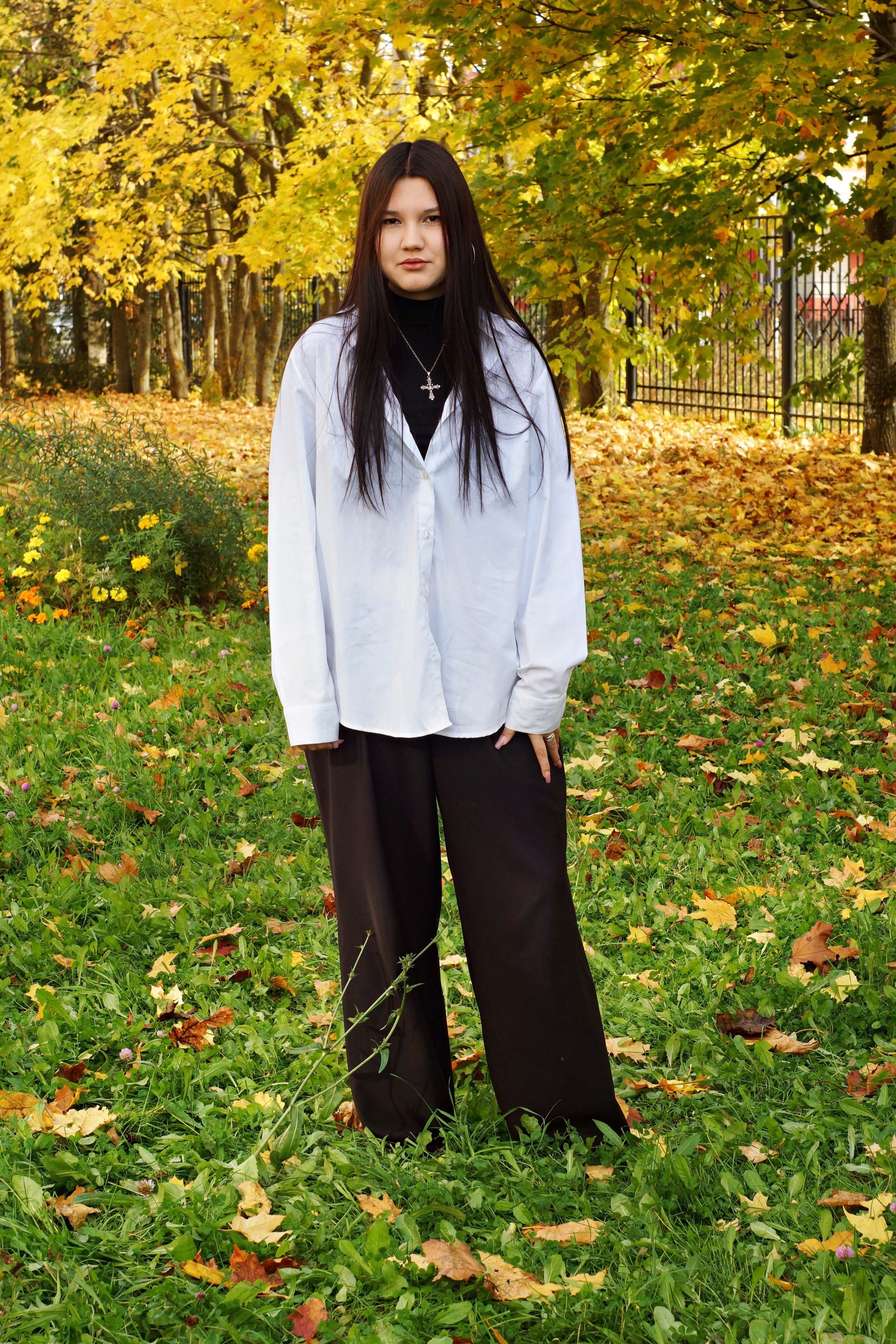 Осенняя фотосессия в школе г. Йошкар-Ола