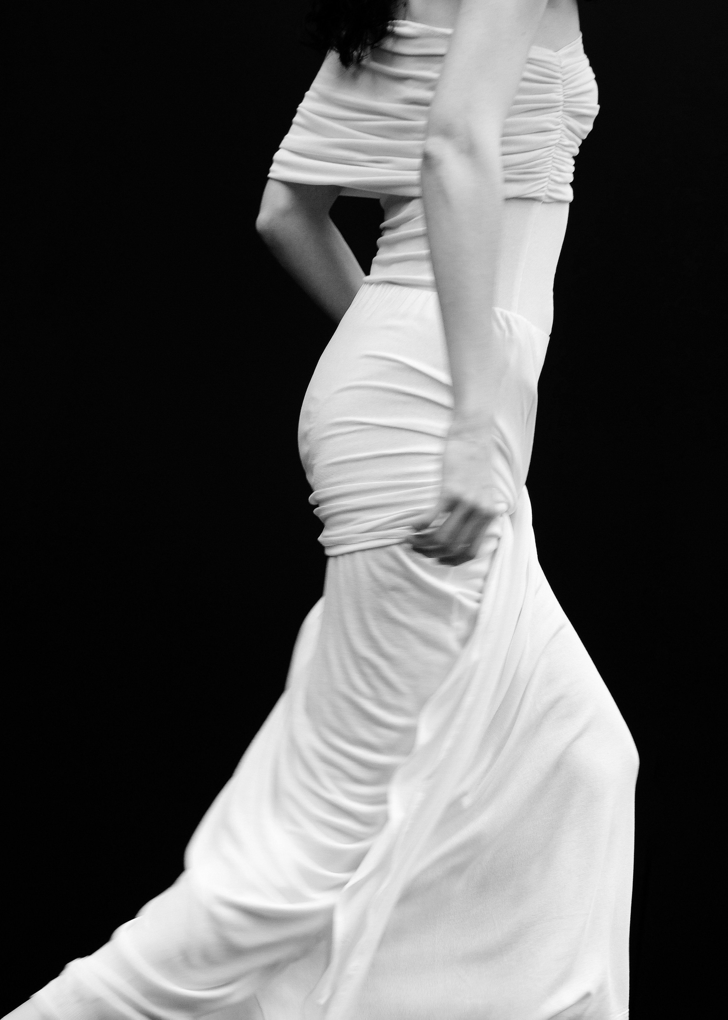 Detailed shot of the pattern on knitwear