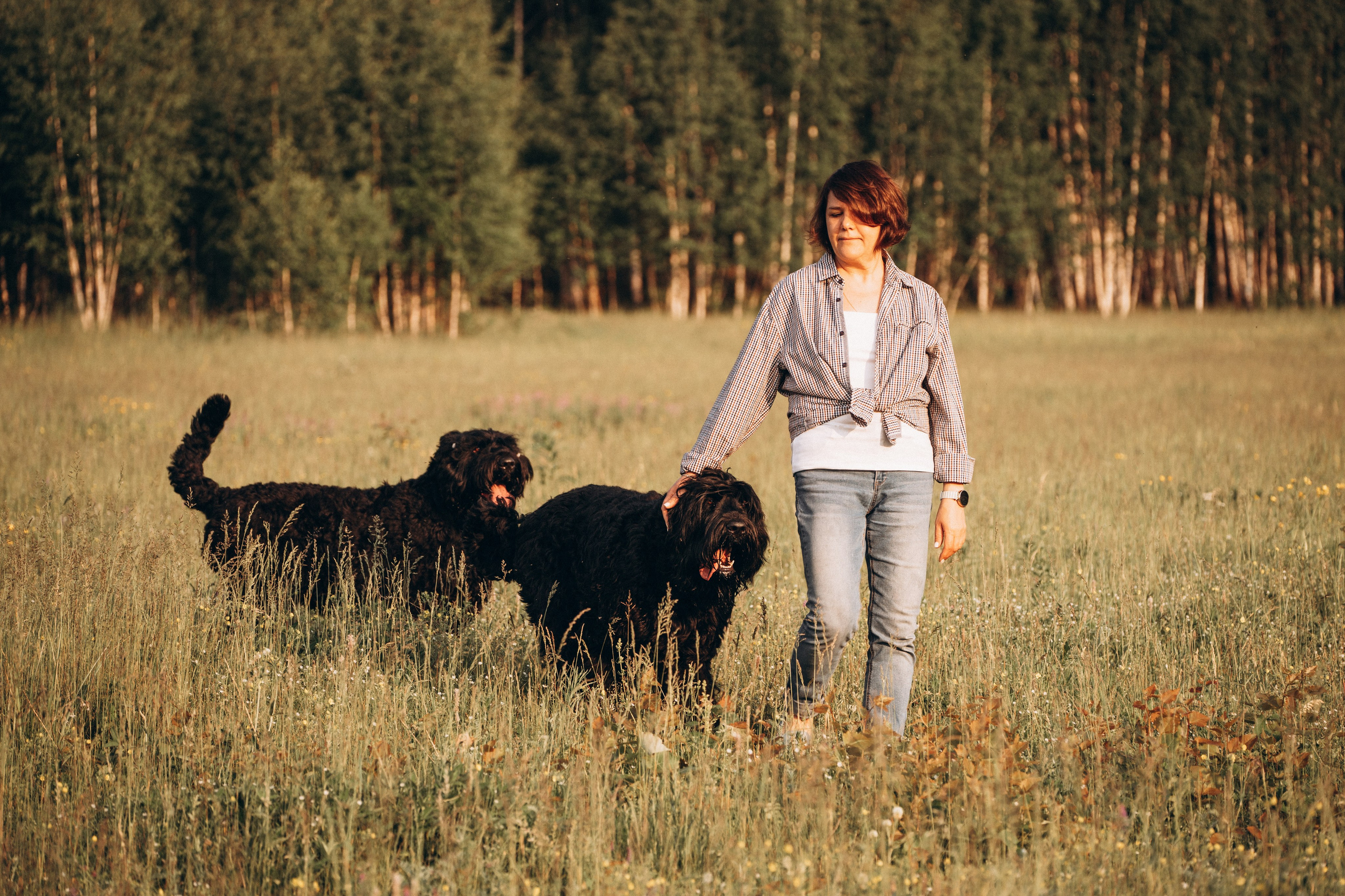 Лариса, Кира и Грэйс. Фотограф-анималист Анастасия Большакова