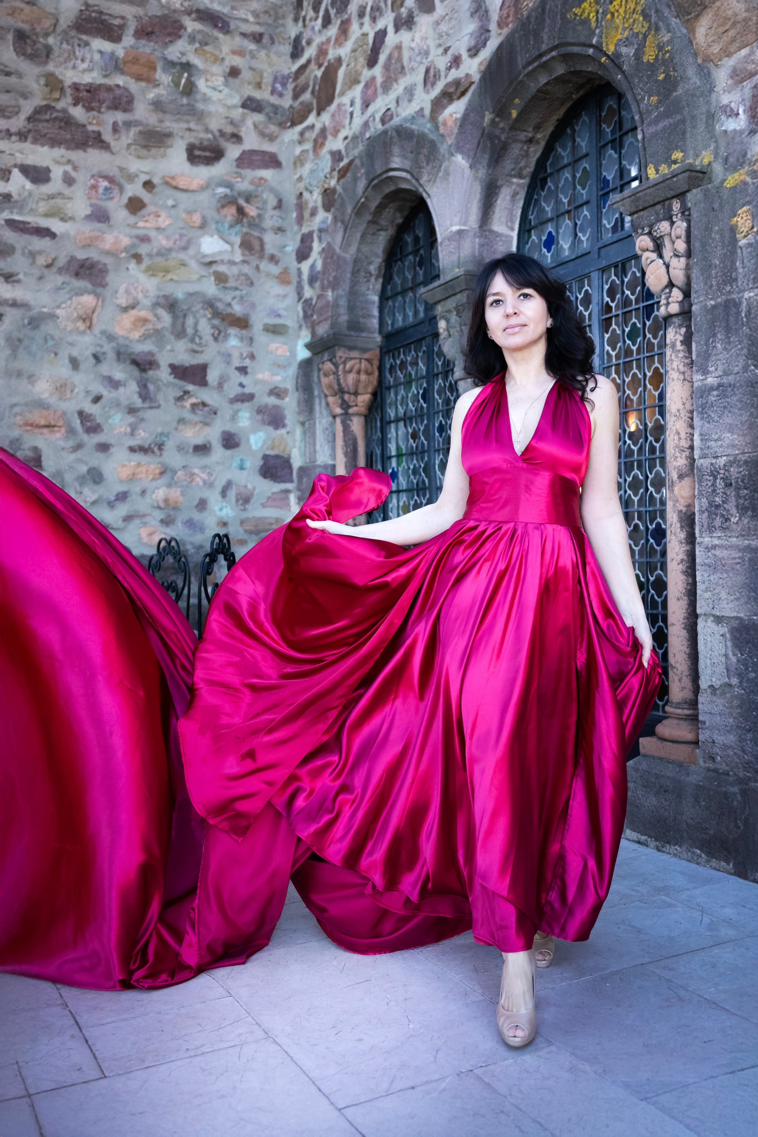 Long dresses shooting. Photographer in Munich