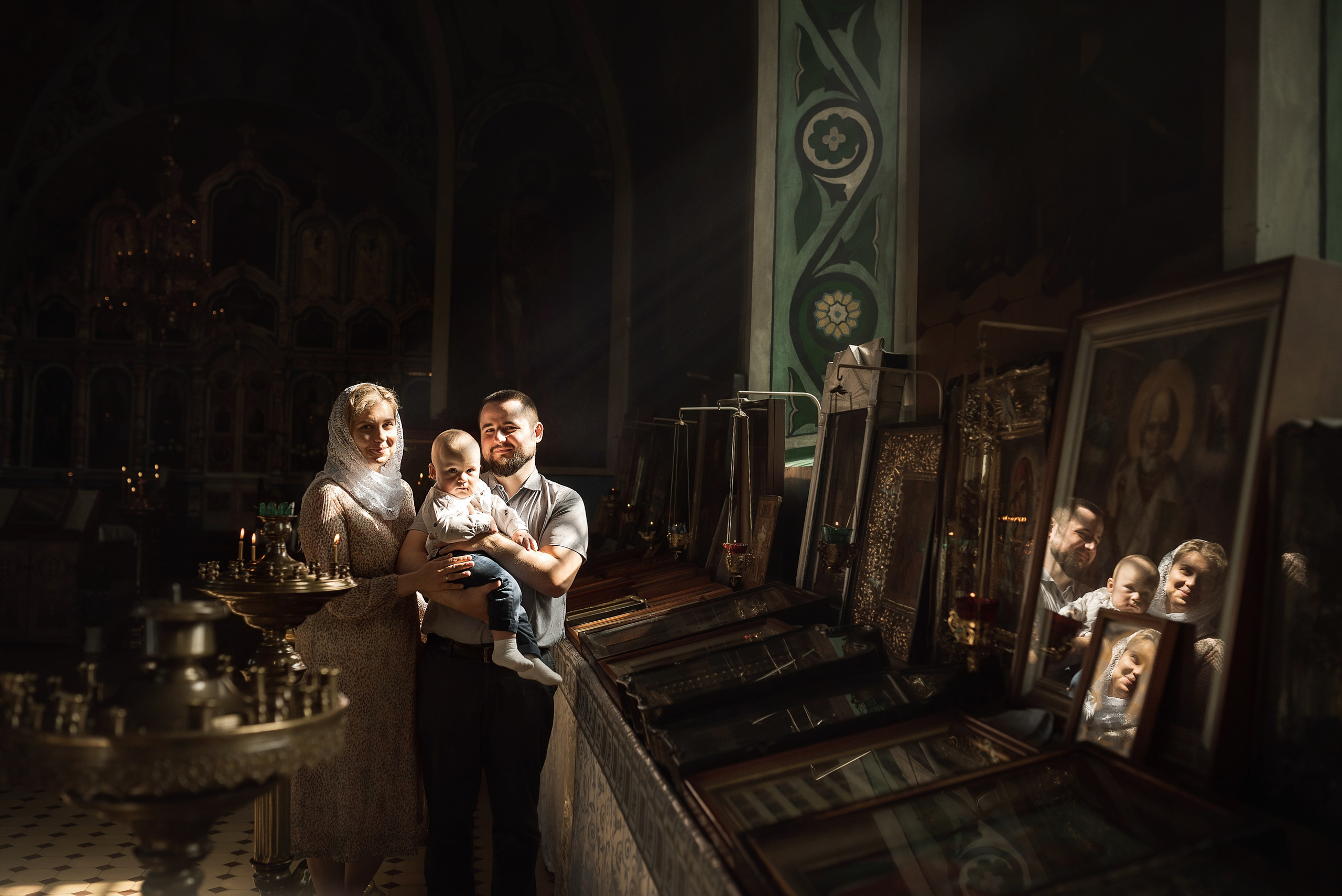 Крещение Ивана _ Храм Преображения Господня. Семейный фотограф в Ростове-на-Дону Татьяна Литвинова