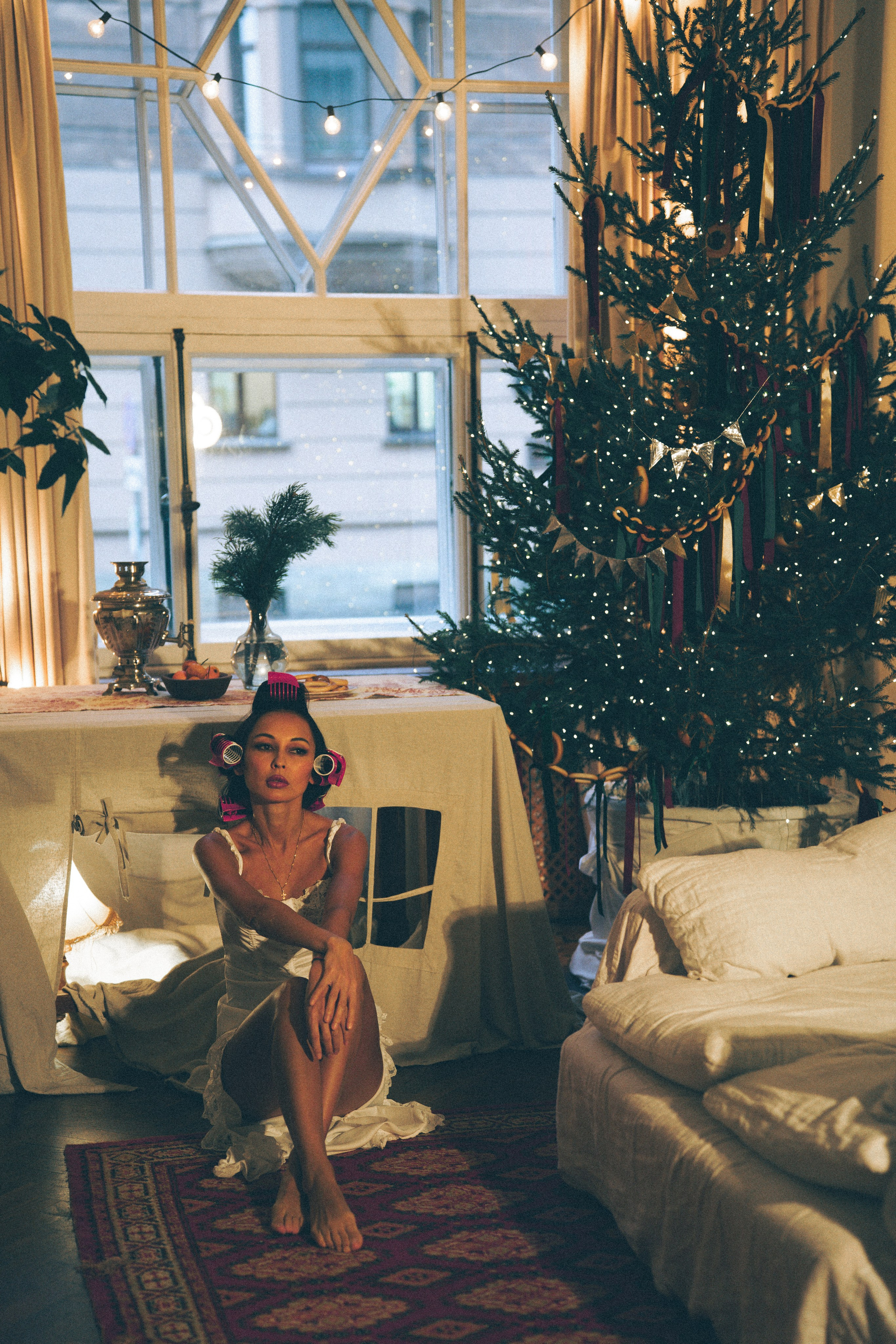 ФОТОСЕСИИЯ К НОВОМУ ГОДУ В АТМОСФЕРНОЙ СТУДИИВ ЦЕНТРЕ ПИТЕРАИ ВИНТАЖНЫЙ ОБРАЗ. Профессиональный фотограф, Санкт-Петербург — Виктория Богомолова